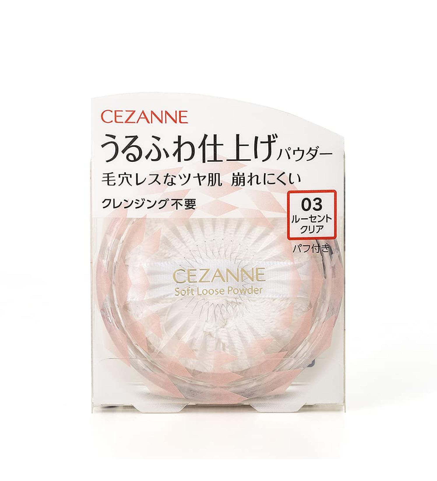  Cezanne Cezanne Soft Loose Powder - 03 Lucent Clear - Buy Online on GoSupps.com
