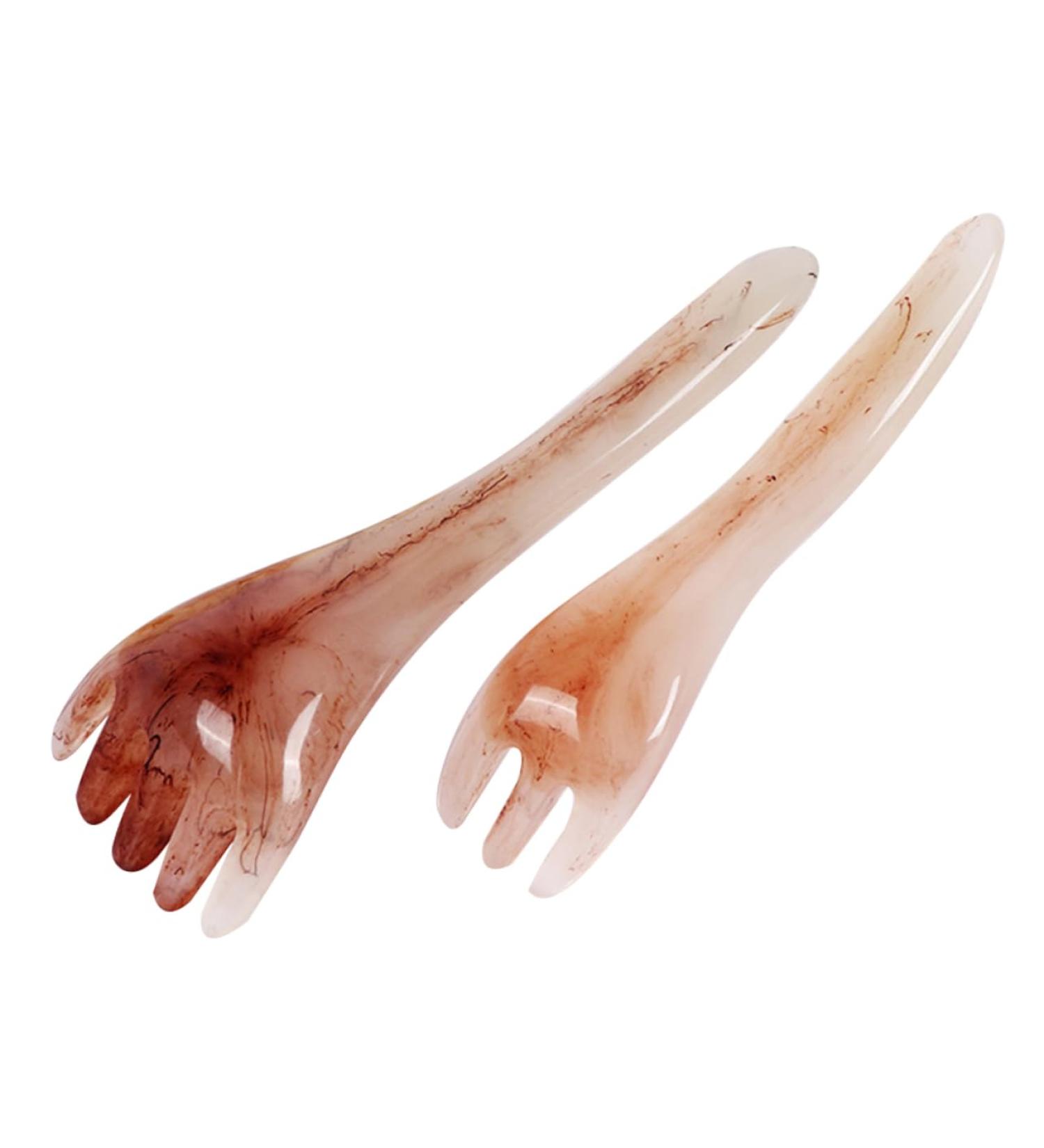 Beavorty 2-in-1 Massage Brush & Scratching Tools | Trigger Point Comb & Gua Sha for Beauty Salons - International Shipping Available - Buy Online on GoSupps.com