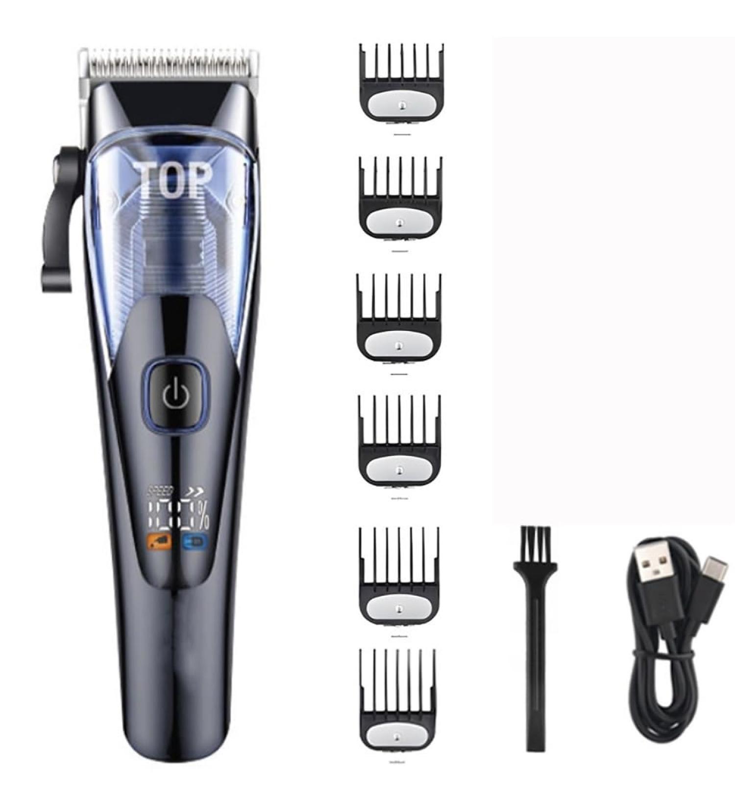 Professional Hair Clippers for Men | Adjustable LED Electric Hair Clipper - International Shipping Available - Buy Online on GoSupps.com