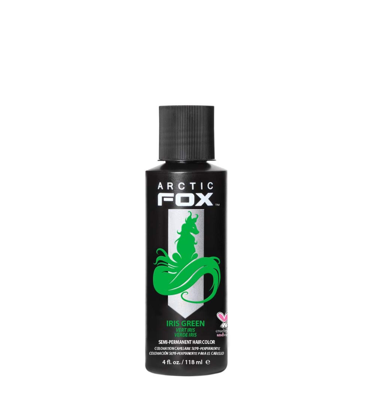 Buy Arctic Fox 100% Vegan Iris Green Semi-Permanent Hair Color 4oz (118ml) - Best International Shipping - Buy Online on GoSupps.com