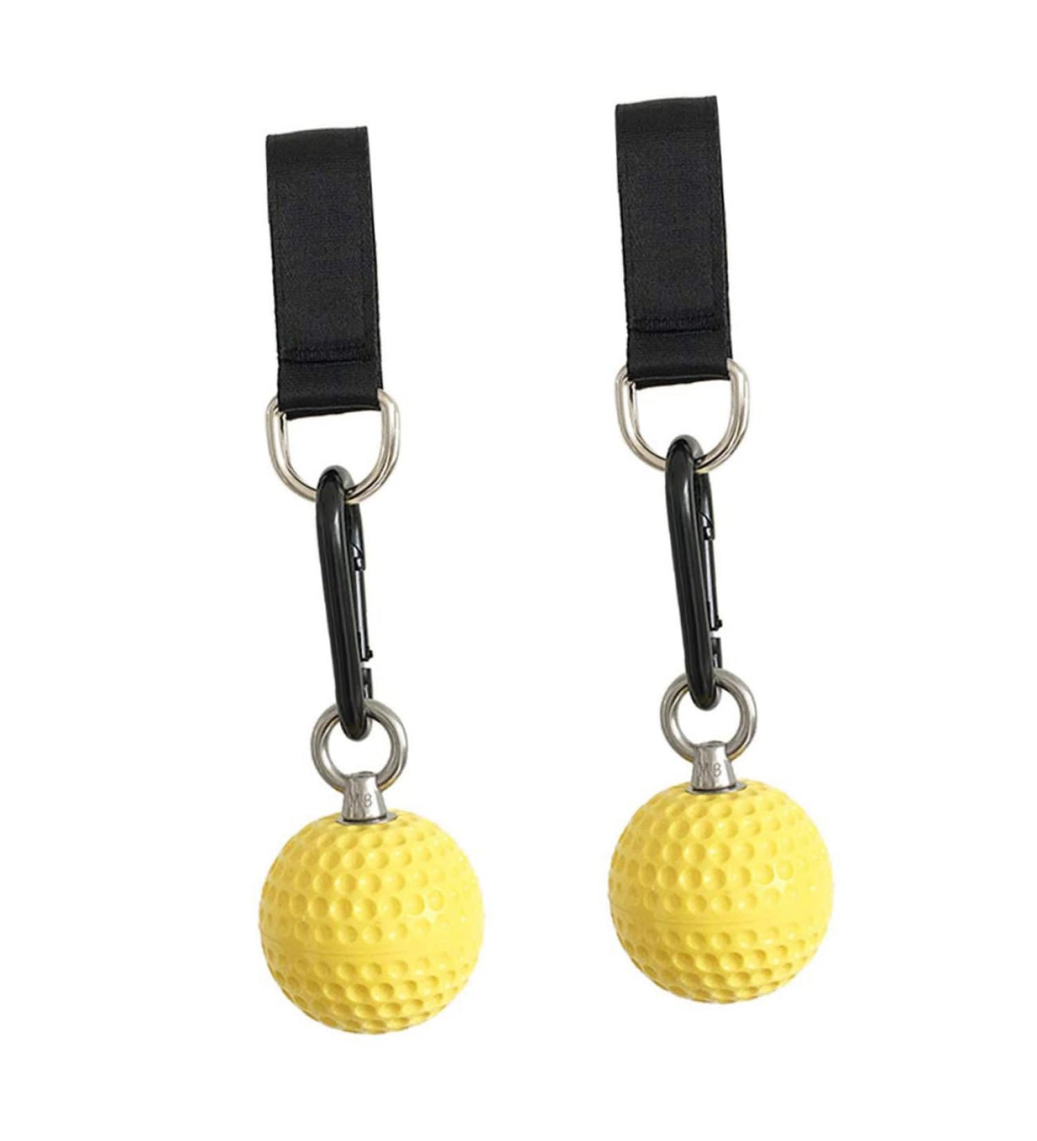 Healeeved Grip-Trainer - 2 Pcs Small Glasses Drink Fitness Balls for Nurses & Sports - Nylon Powerball Equipment (21x3.8cm) - International Shipping Available - Buy Online on GoSupps.com