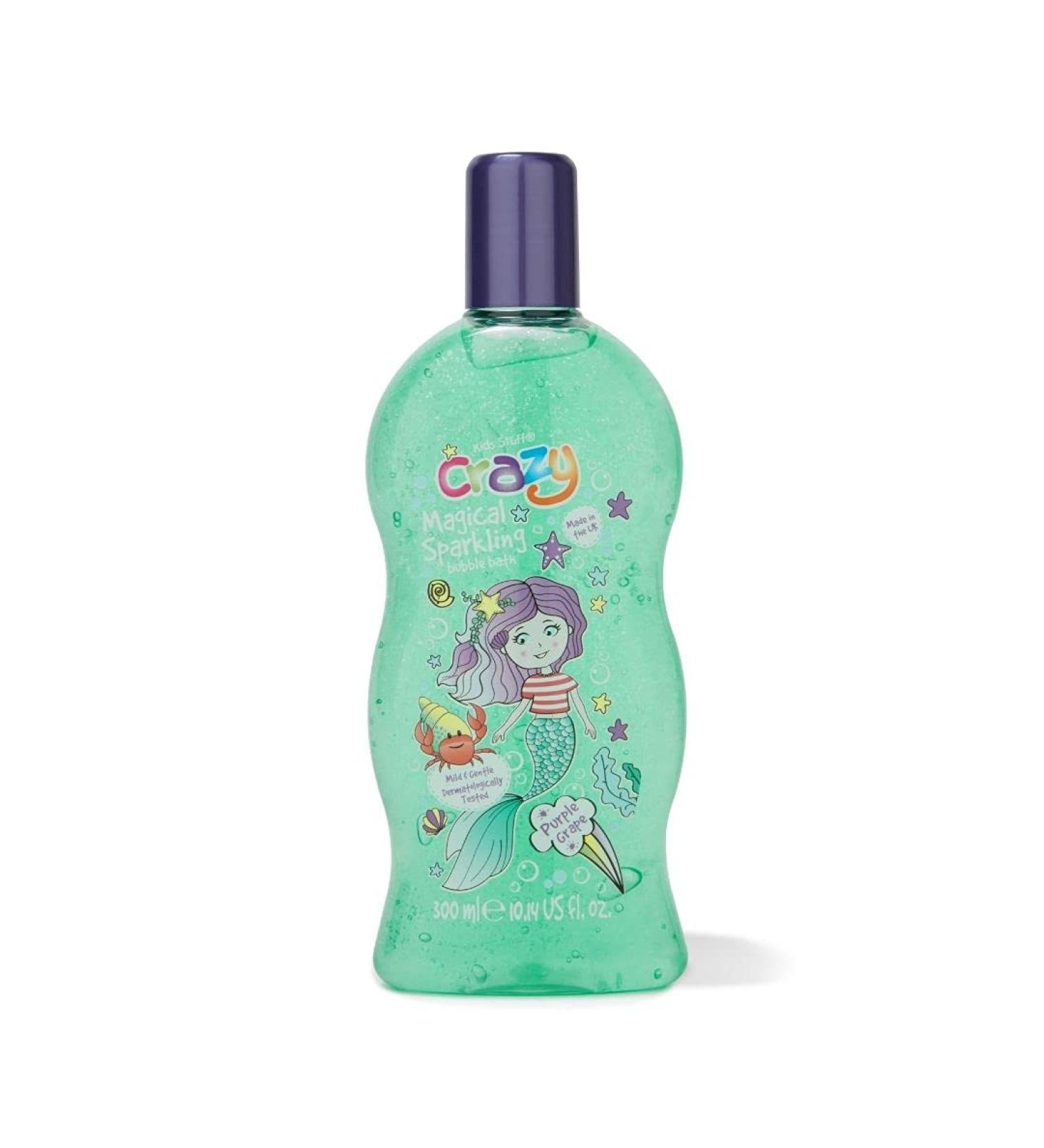 Kids Stuff Crazy Soap Magical Sparkling Bubble Bath - Dermatologically Tested, Vegan, Cruelty Free | 300ml - Buy Online on GoSupps.com