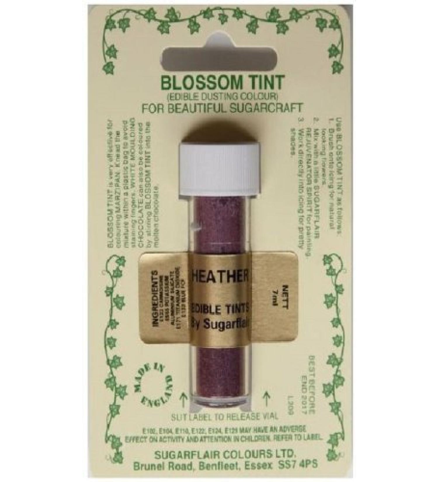 Sugarflair Blossom Tint Edible Dusting Colour - Heather