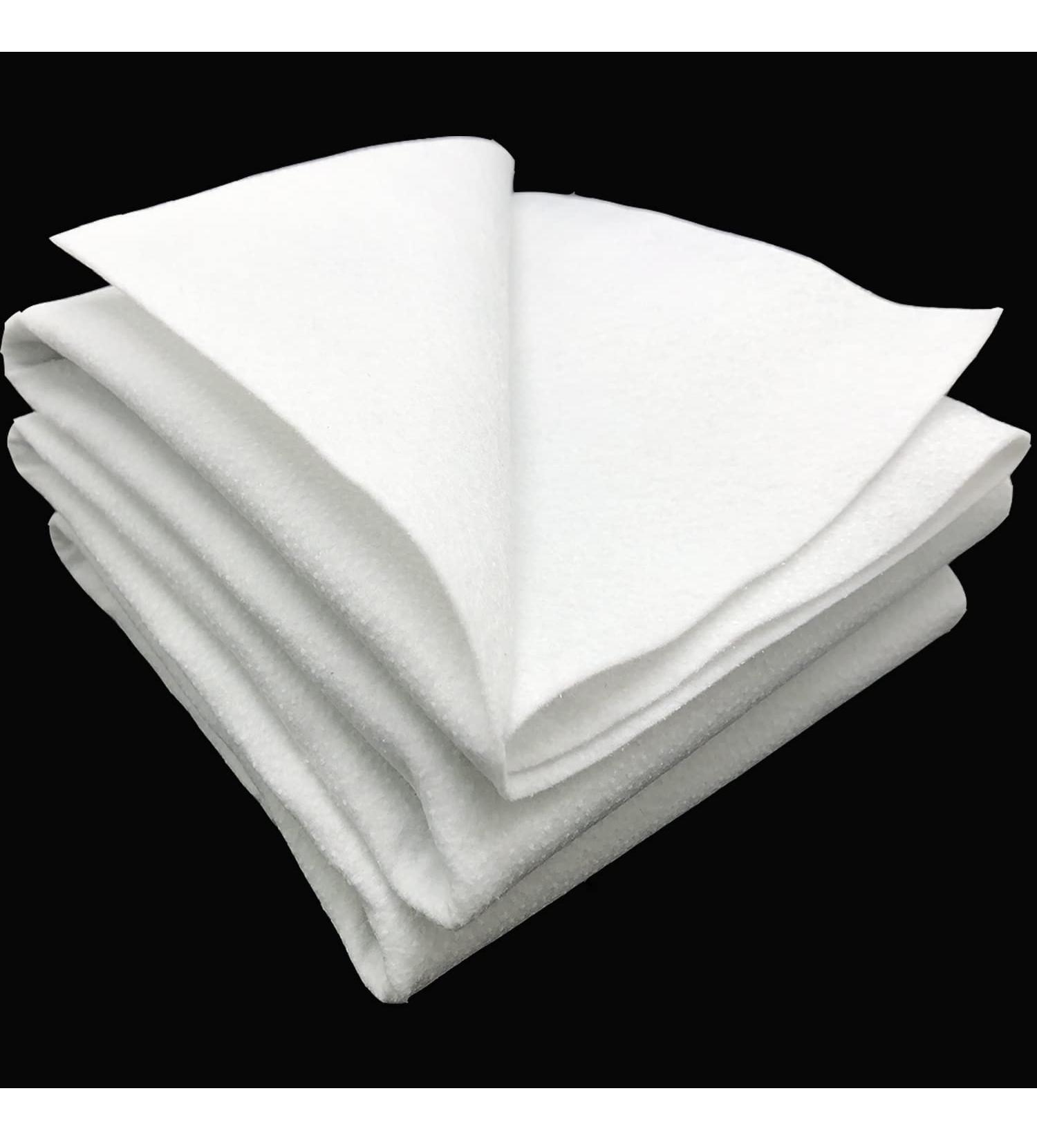 PLANTIONAL Iron-On Fusible Fleece Interfacing - Medium Weight White Fusible Fleece for Quilting & Home Decor - 39 x 1 Yard - Buy Online on GoSupps.com