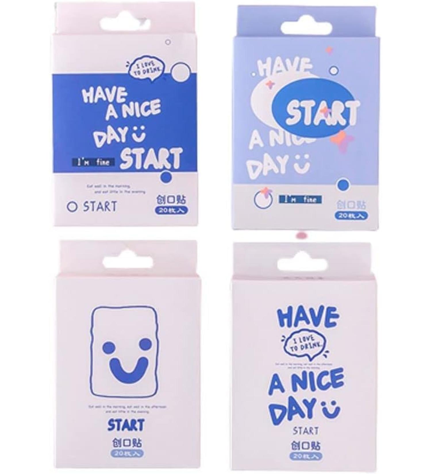 Buy 20 Pcs Waterproof Kids Adhesive Bandages - Cute Cartoon Designs Elastic Band-Aids for All Ages - Durable Bandaging Supplies - Buy Online on GoSupps.com