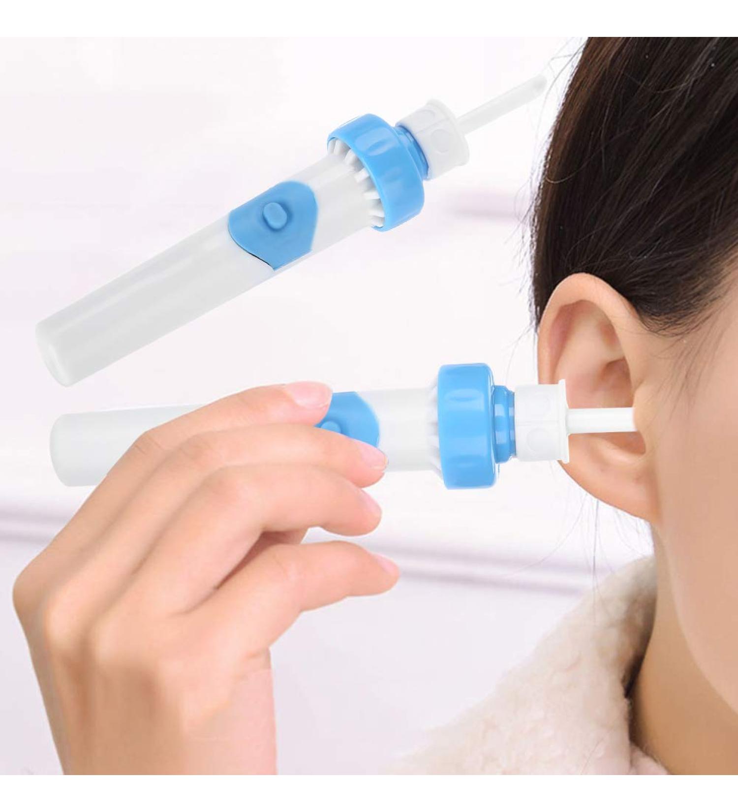Portable Electric Ear Vacuum Cleaner Kit - Safe & Easy Earwax Removal Set for Adults - Buy Online on GoSupps.com