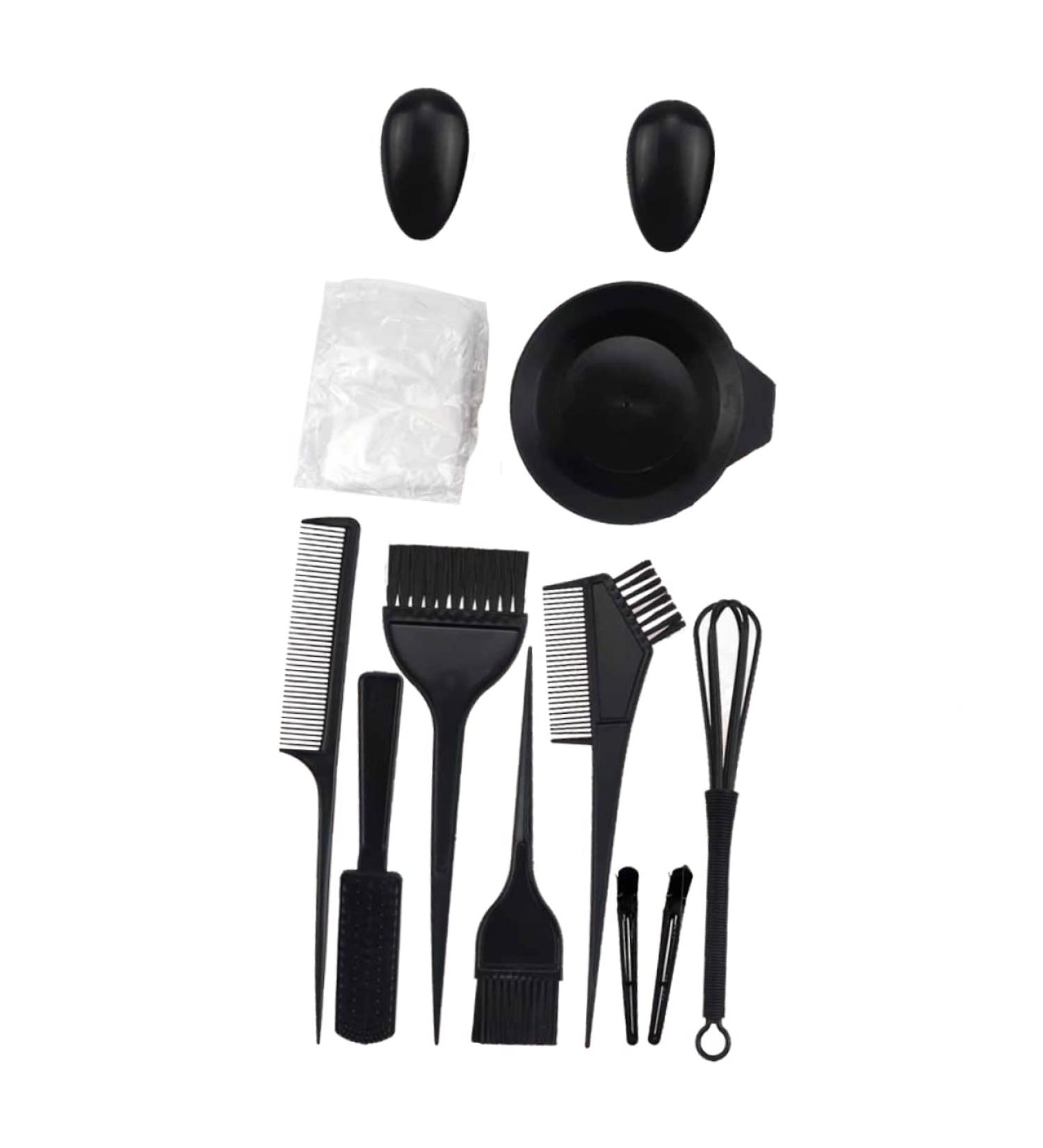 Kit De Coloration Cheveux Avec Bols Et Couvre-oreilles Outils De Teinture Capillaire Fournitures De Coloration Pour Cheveux Longs Ou Courts - Buy Online on GoSupps.com