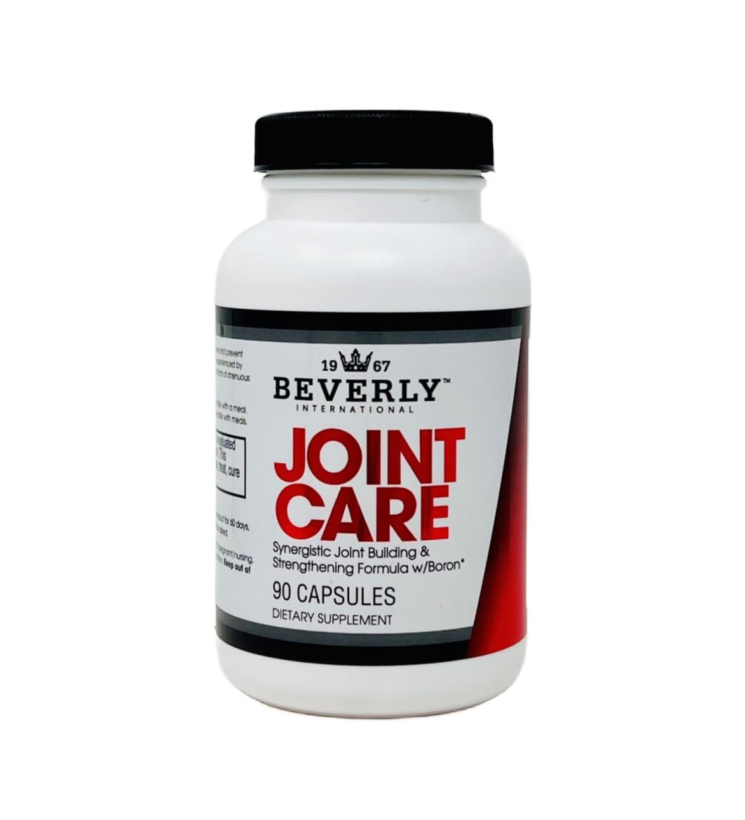 Beverly International Joint Care 90 Capsules. All Over Joint Support. 3-Stage Building Formula with Glucosamine Chondroitin MSM Hyaluronic Acid. Increase Mobility with Less Discomfort. - Buy Online on GoSupps.com