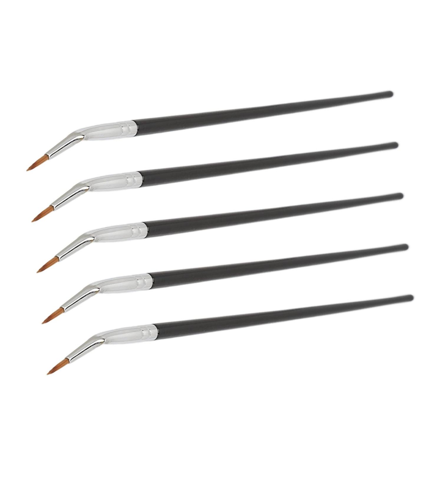 5pcs Bent Brush Multifunctional Define Brush Makeup Angled Brushes Cosmetic Tool for Concealer - Buy Online on GoSupps.com