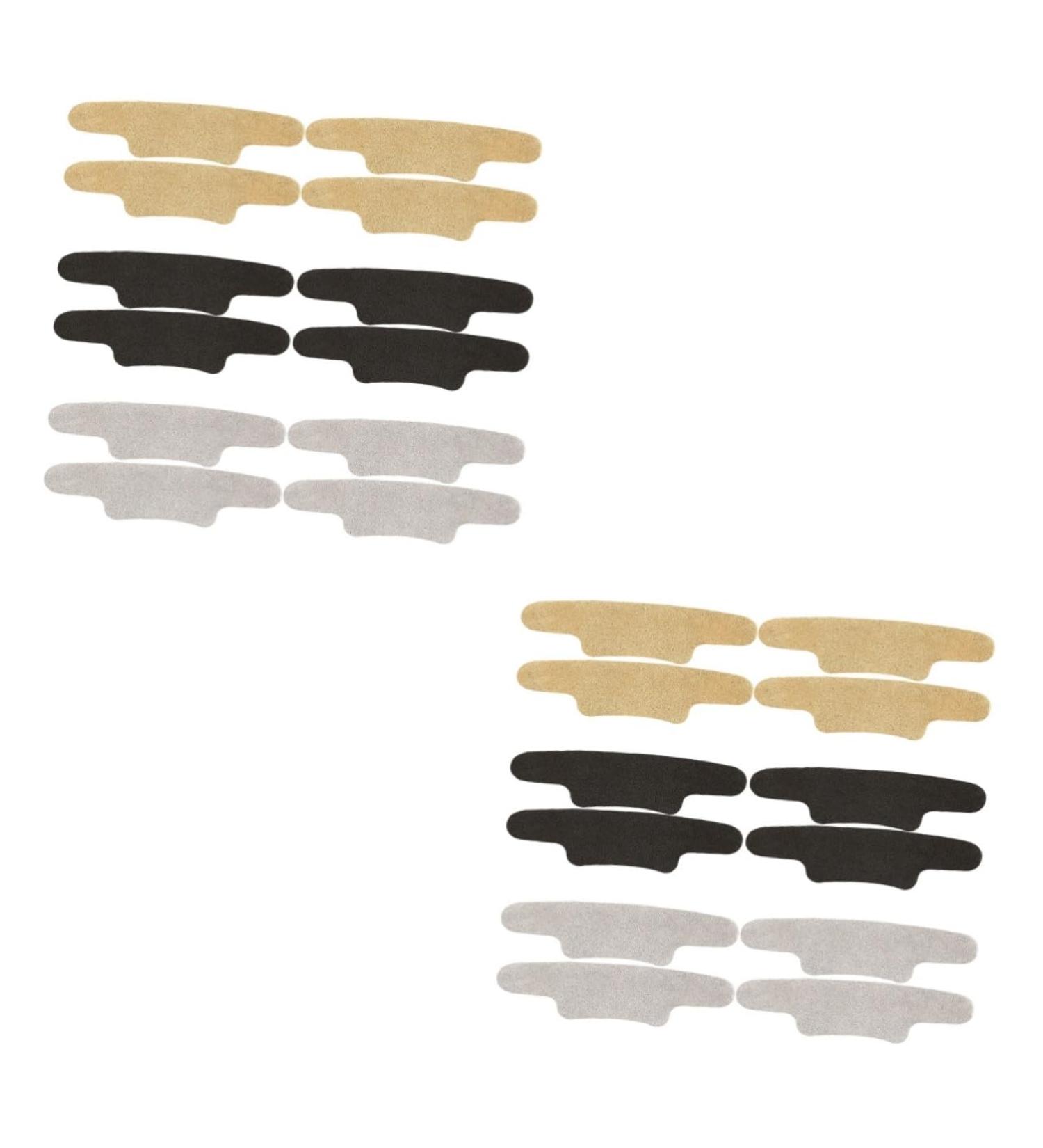 GLEAVI 12 Pairs Anti-Wear Foot Stickers | Heel Grips & Cushion Liners for Women's Pumps | Silicone Anti-Drop Heel Solutions - Buy Online on GoSupps.com