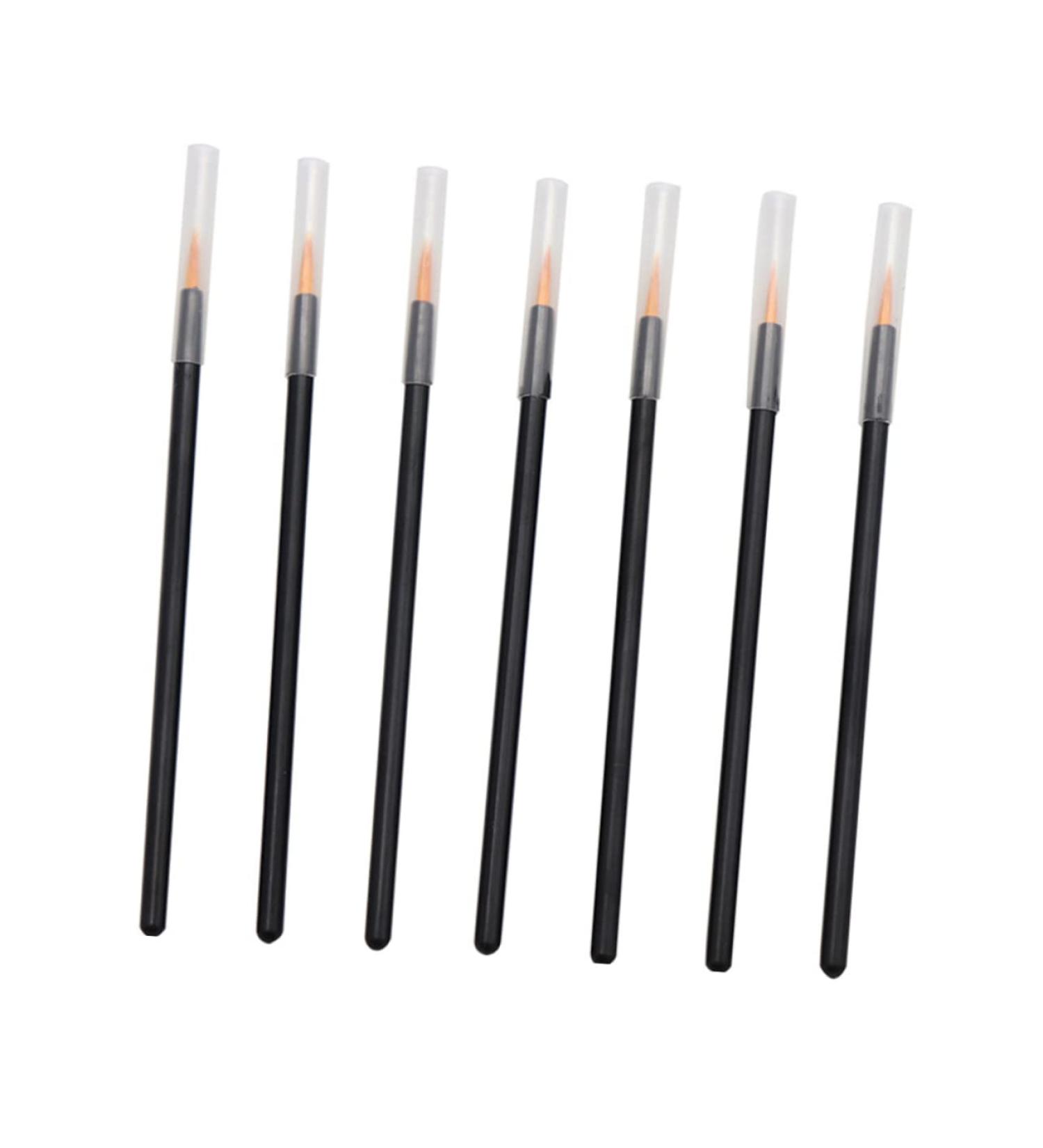 MUSISALY 50pcs Disposable Eyeliner Brush Cosmetic Brushes Eye Makeup Brush Cosmetic Wands Eye Liner Tools - Buy Online on GoSupps.com