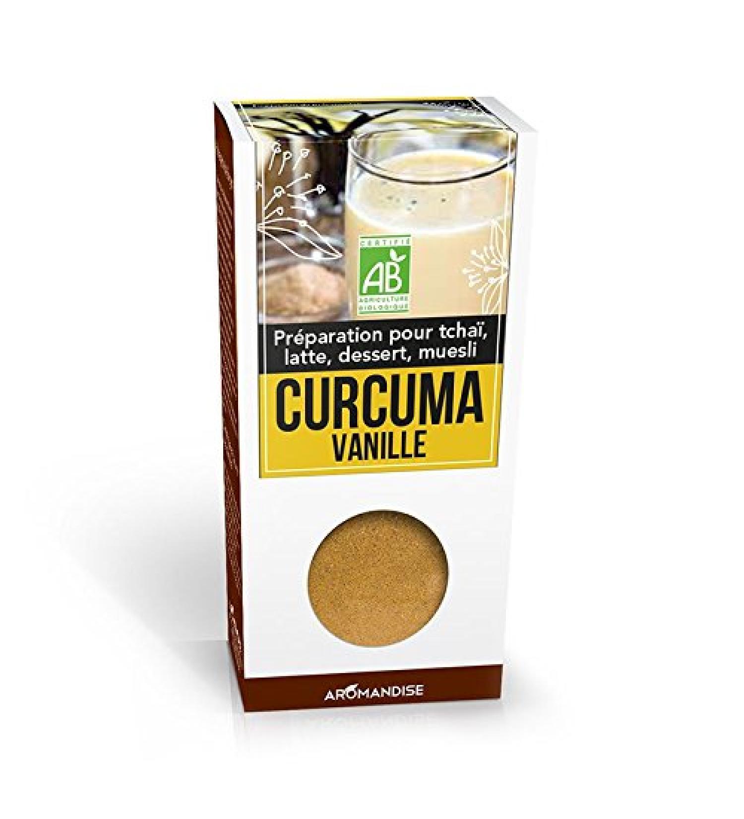 Aromandise Turmeric & Vanilla Latte - 60 g