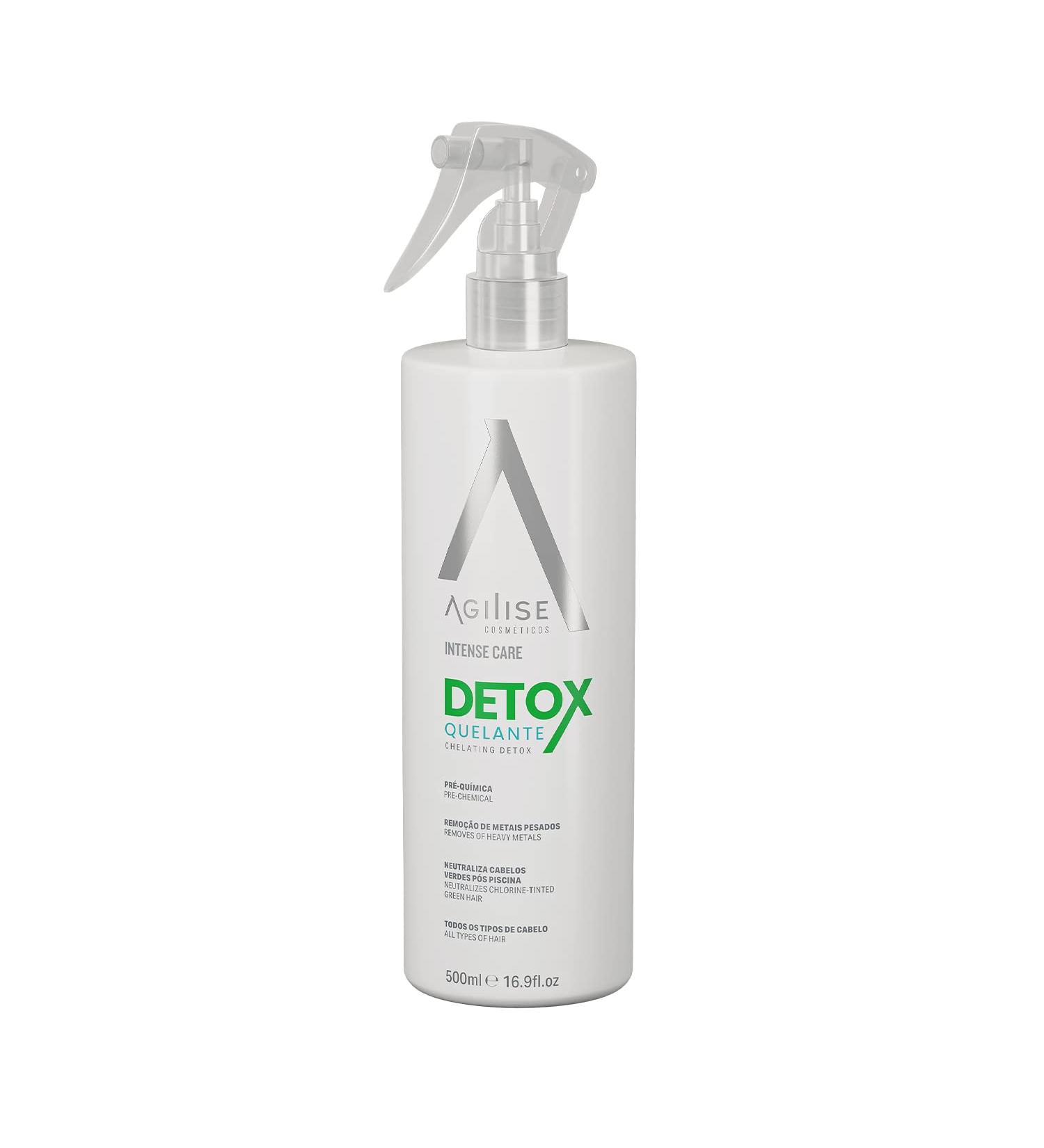 Pre Chemical Chelating Detox for Green Hair - Intense Cleansing Treatment - VEGAN Coconut Oil - 16.9fl.oz/500ml - Buy Online on GoSupps.com