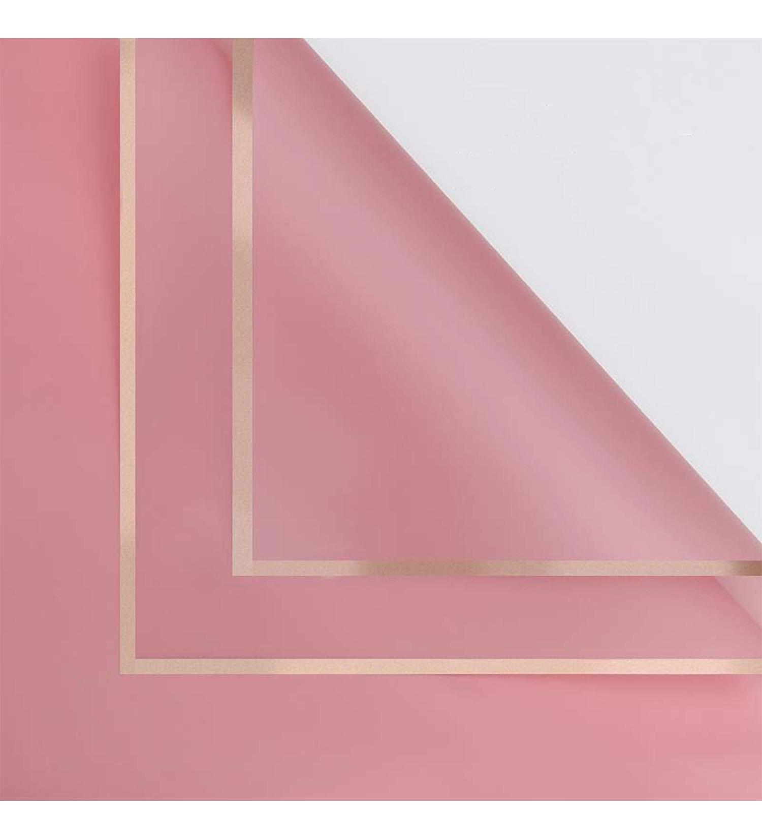 Valentine's Day Floral Wrap Gift Wrapping Paper - 20 Sheets Blush Waterproof Florist Paper - Buy Online on GoSupps.com