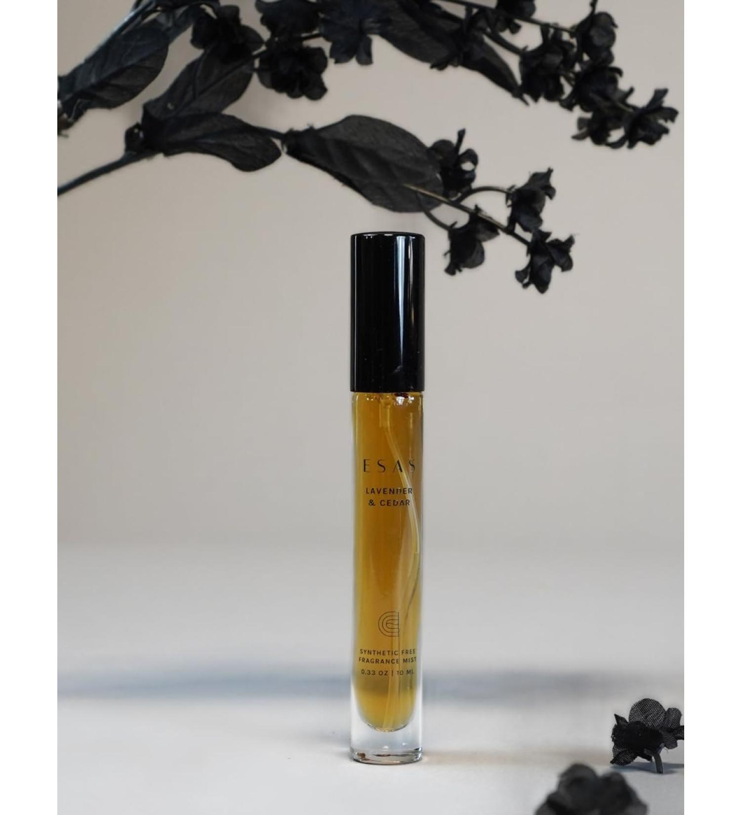Organic Fragrance Mist (Lavender & Cedar) 0.33 Fl Oz (Pack of 1) Lavender & Cedar - Buy Online on GoSupps.com