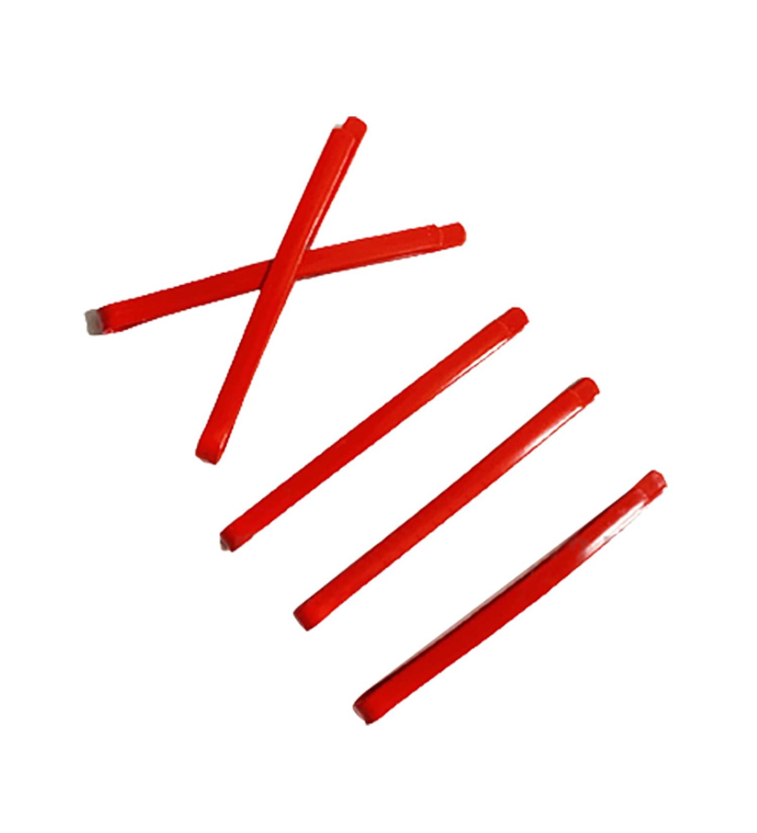 Dendeng Hair Clips | Metal Pony Clip & Red Punk Bobby Pins | Slipproof Side Clips for Cosplay Hairstyles - Buy Online on GoSupps.com