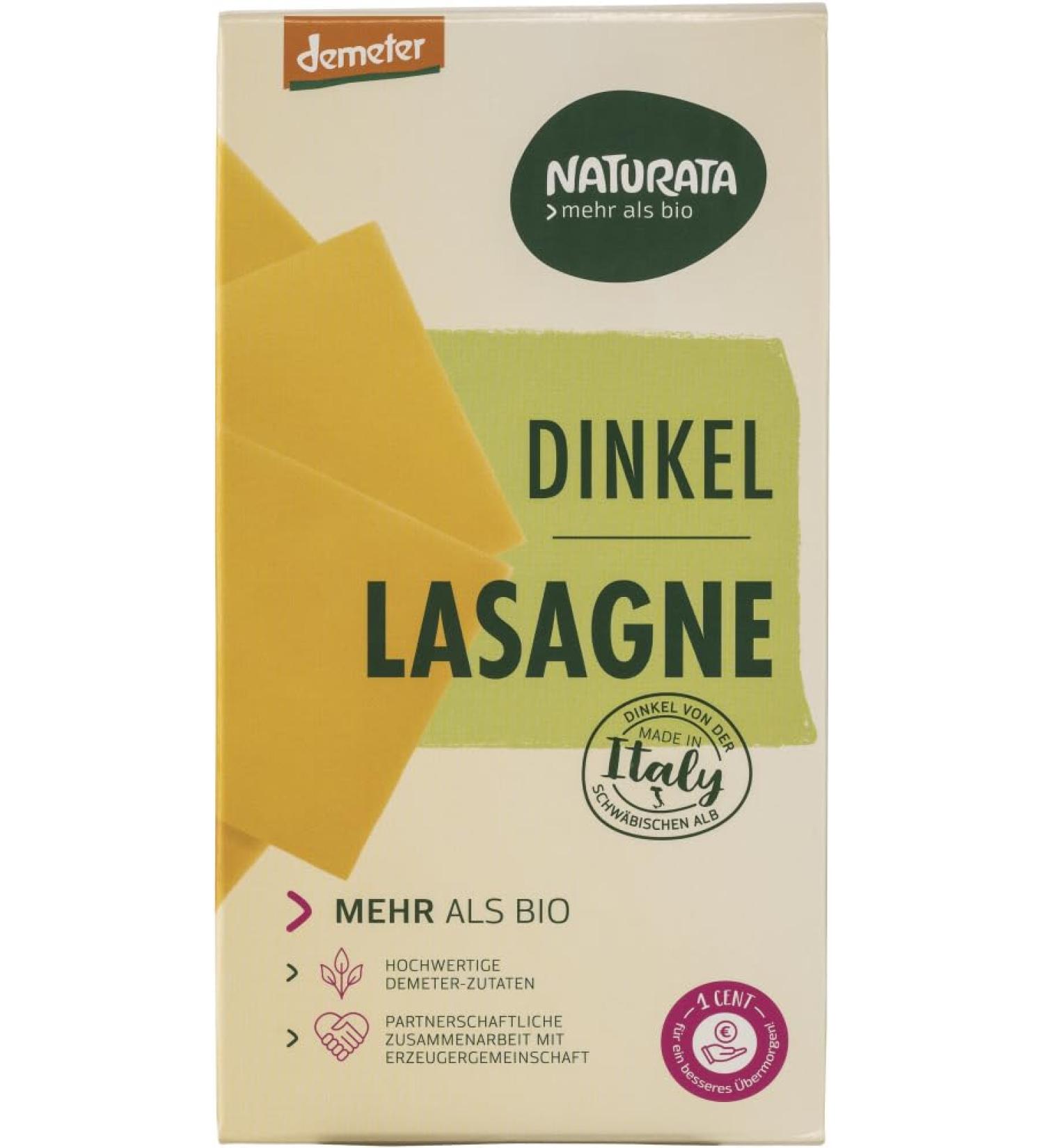 Naturata AG Lasagna spelt light 6 x 250 g