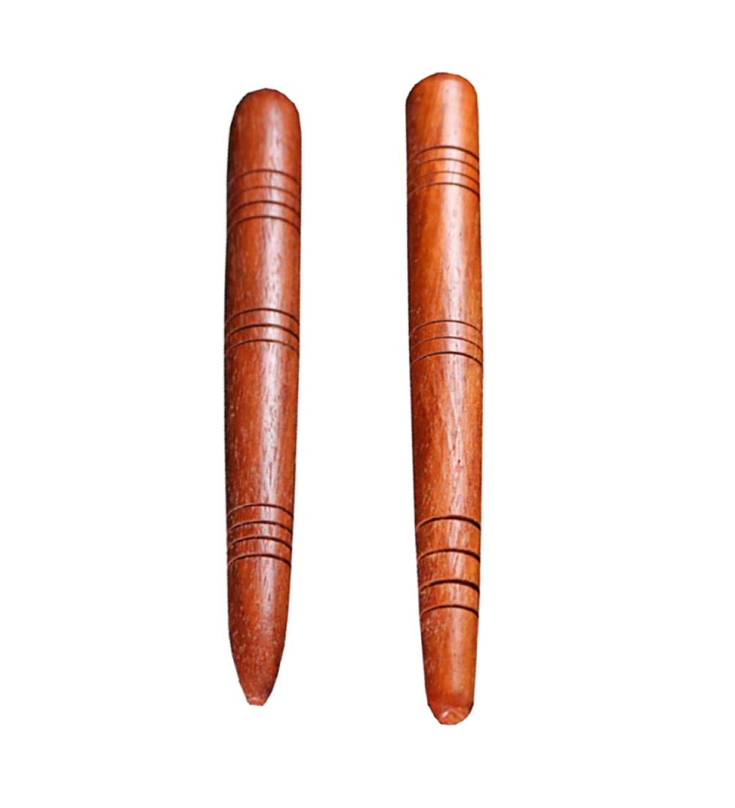 2PC Traditional Thai Massage Sticks - Manual Acupressure & Trigger Point Massage Tool for Hand & Neck Relief | International Shipping - Buy Online on GoSupps.com