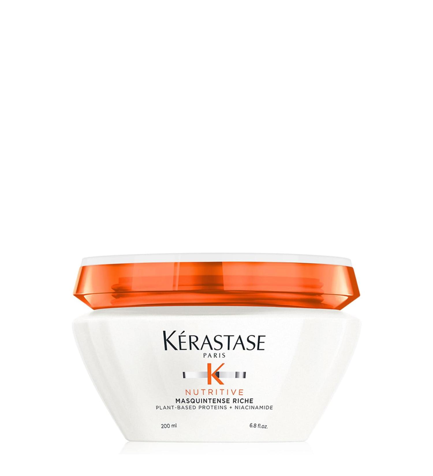 K rastase Nutritive Masquintense Riche - Deep Nutrition Hair Treatment for Very Dry Fine to Medium Hair 200ml - Paraben-Free Moisturizing & Nourishing Care - Buy Online on GoSupps.com