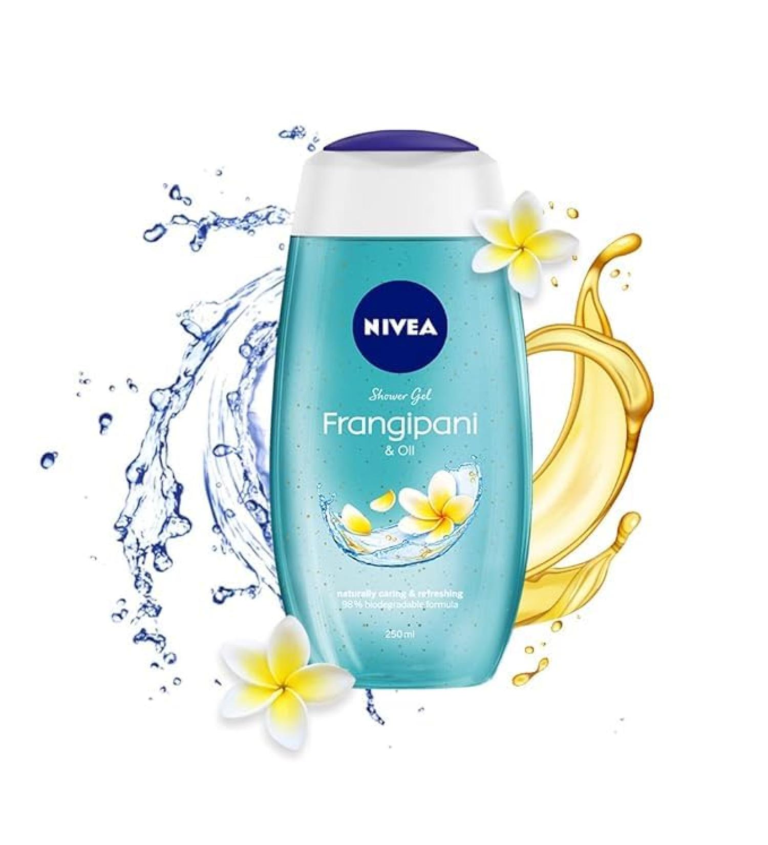 Buy Frangipani & Oil Shower Gel 250 ml | Nourishing & Hydrating | International Shipping - Buy Online on GoSupps.com