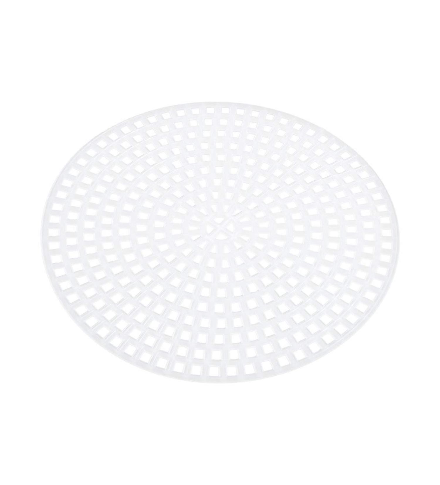 10Pcs Clear Plastic Canvas Mesh Sheets - DIY Round Mesh 20cm/7.8in (White) - Buy Online on GoSupps.com