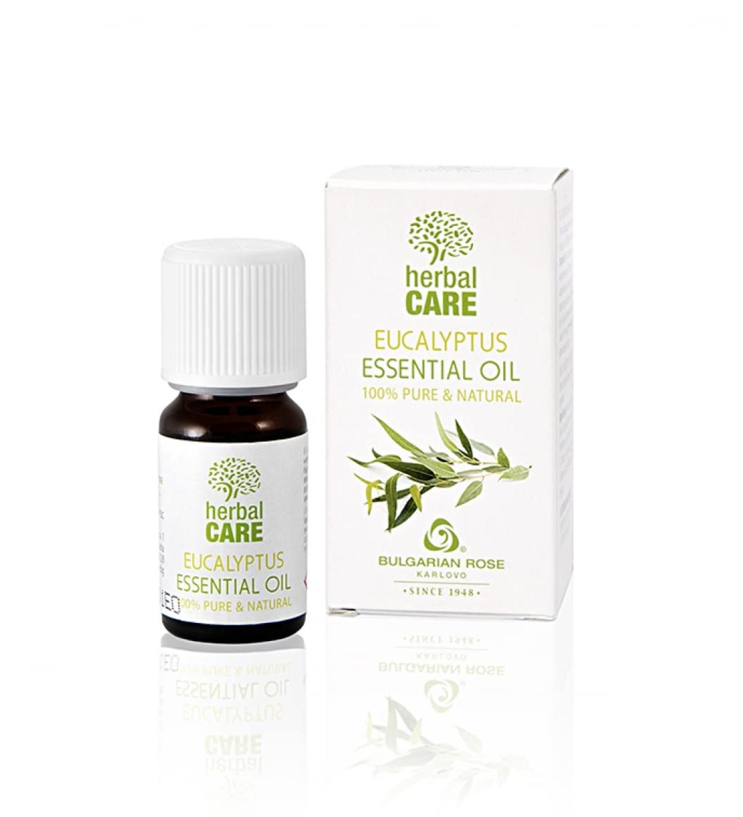 Bulgarian Rose Eucalyptus Essential Oil 10 ML Soothes wounds and infections Muscle and joint pain