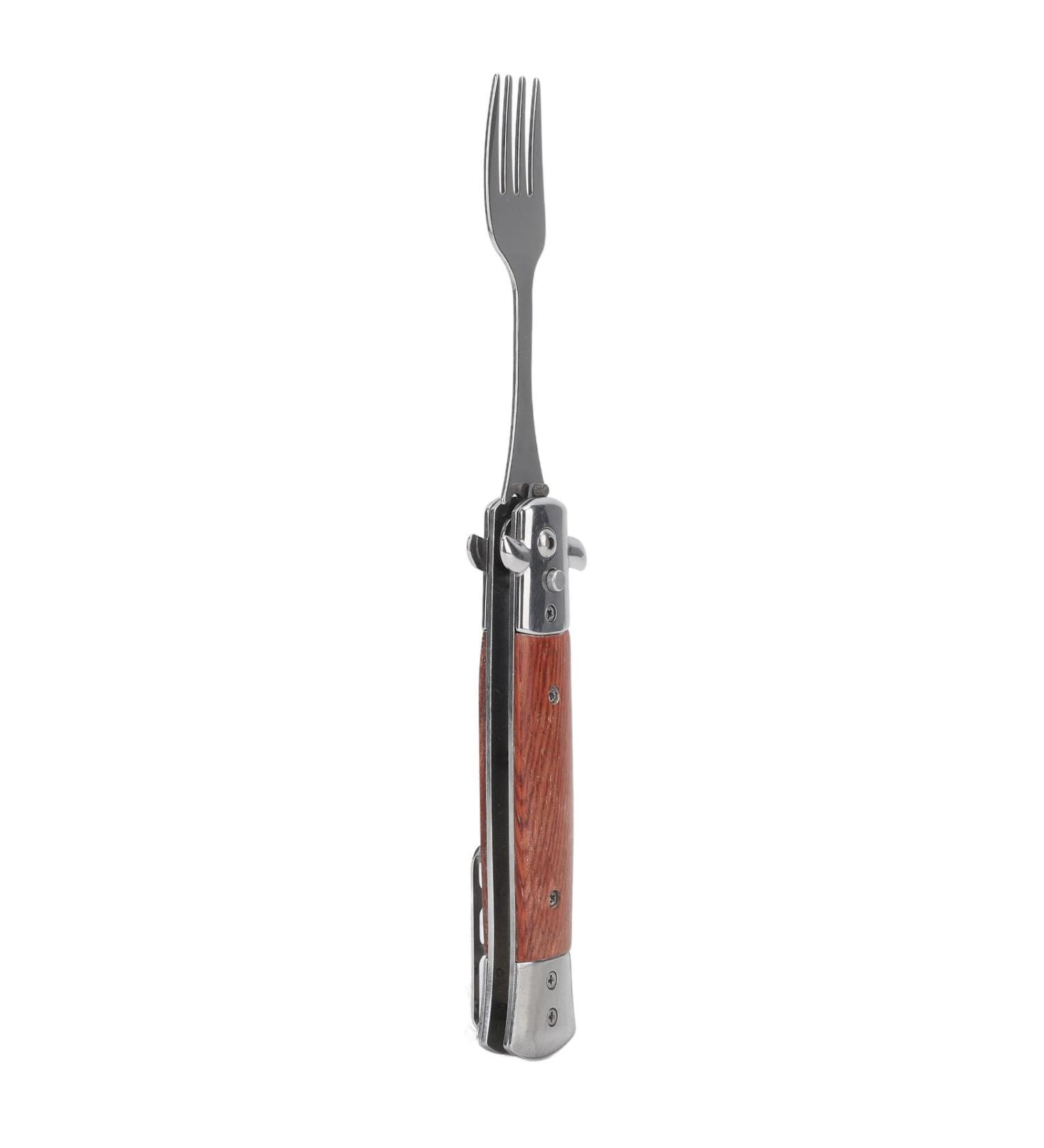 Automatic Spring Fork Foldable Spring Fork Smoothing Surfaces for Camping - Buy Online on GoSupps.com