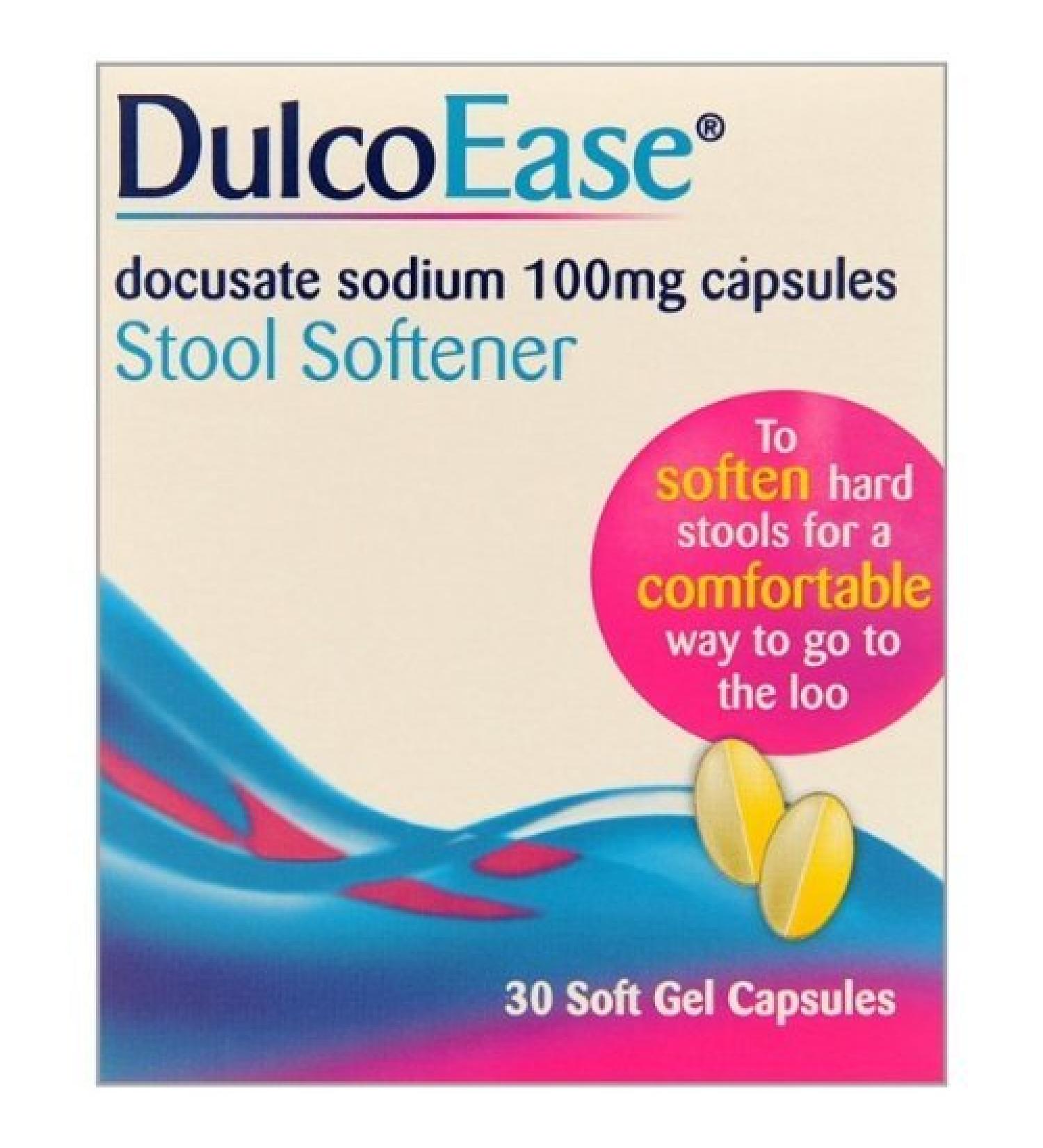 DulcoEase Soft Gel 30 Constipation Relief Capsules
