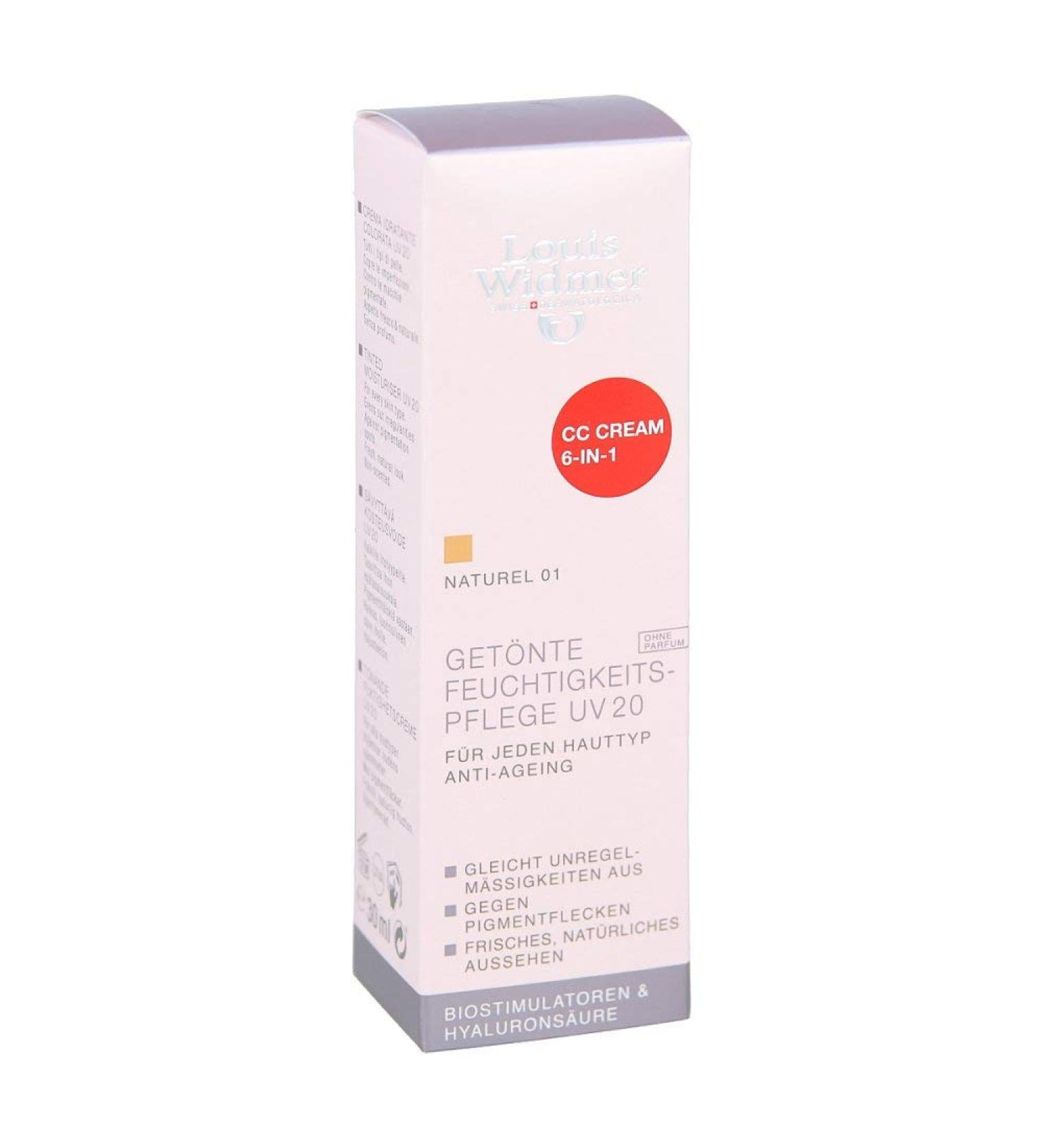 Buy WIDMER Tinted Moisturizing Cream UV20 CC - 30 ml | Natural Hydration & Sun Protection | International Shipping Available - Buy Online on GoSupps.com