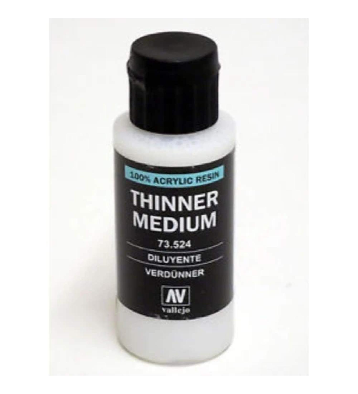 Vallejo VAL73524 Medium-Thinner 60ml