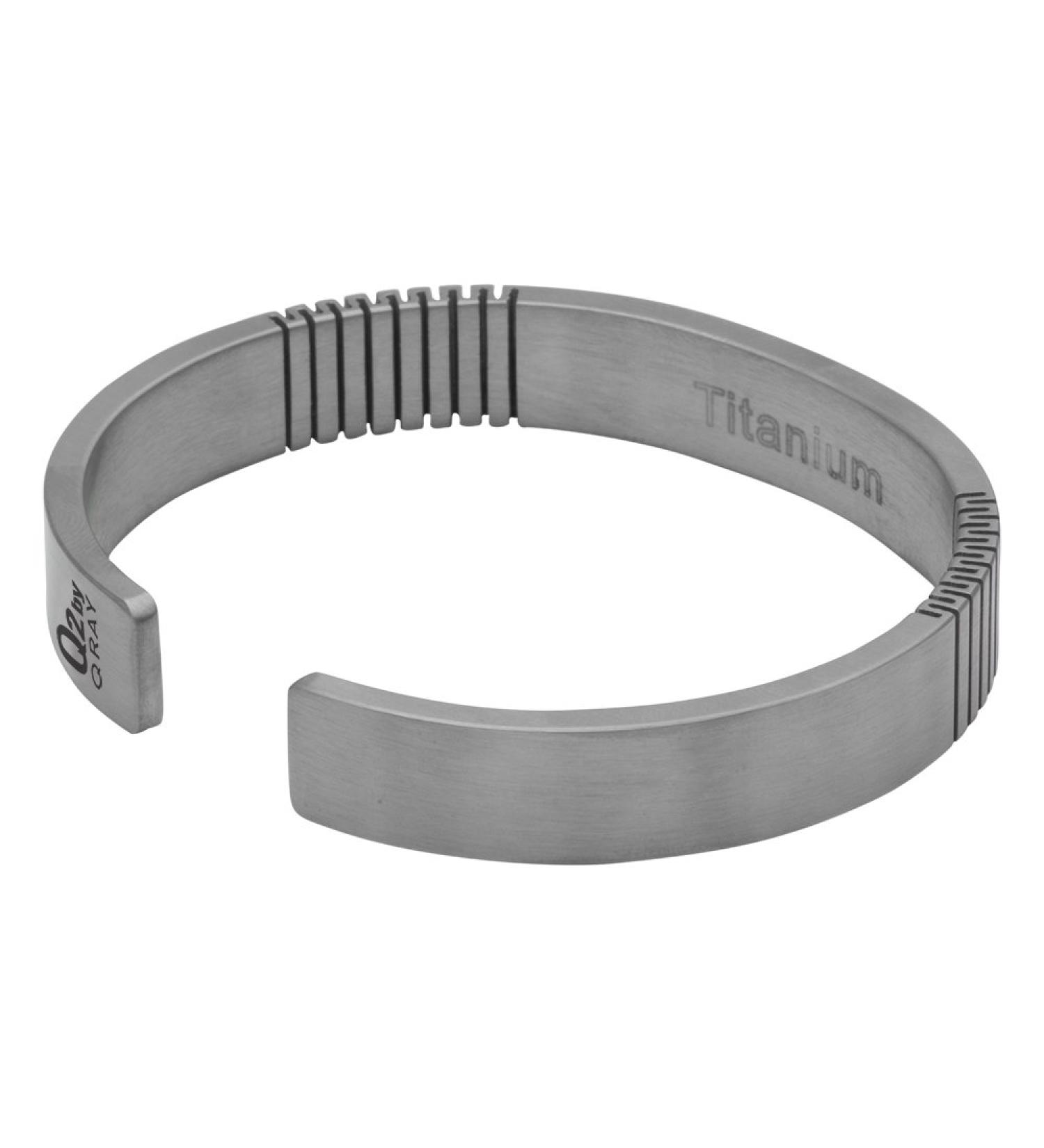 Buy QRAY Q2 Pure Titanium Golf Bracelet - 100% Pure Titanium Health & Wellness C-Shaped Bracelet for Men & Women | Medium Size 7-7.75 - Buy Online on GoSupps.com