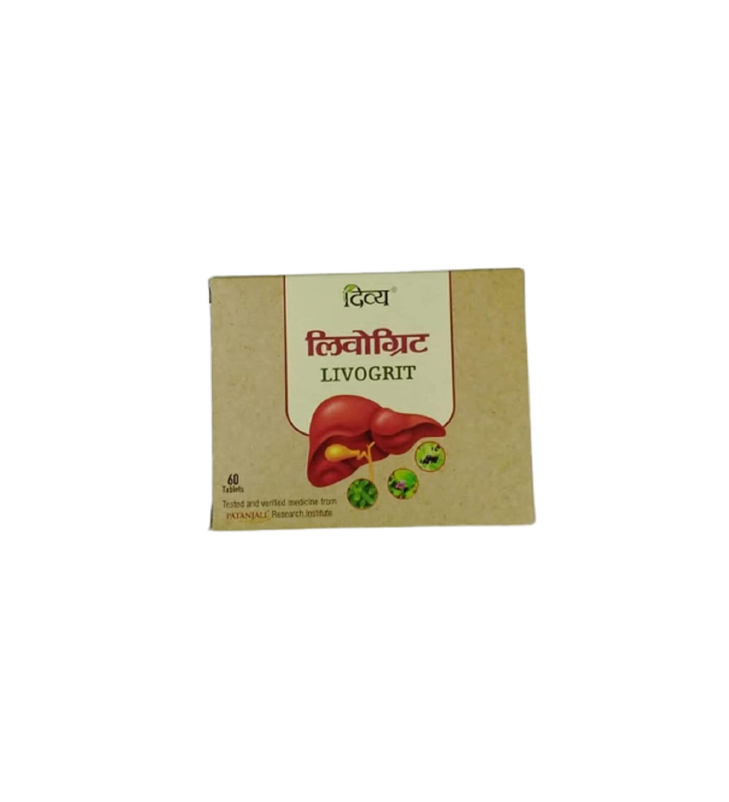 Patanjali Divya Livogrit Tablet 60 Tablets