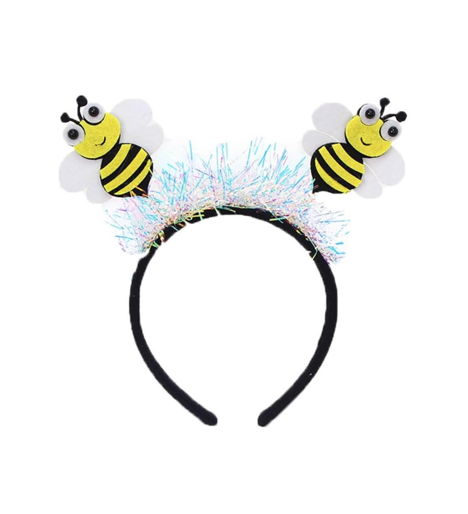 hgnxa Cartoon Insect Shape Hairband Women Carnivals Party Photography Tinsels Hairband Insect Shape Washing Face Headbands Littlebee - Buy Online on GoSupps.com