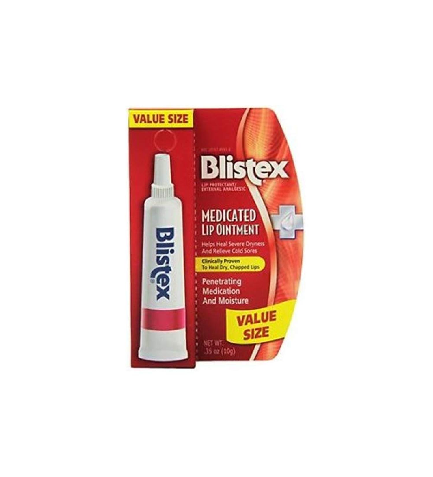 Blistex Lip Medicated Ointment 0.35 oz (Bundle of 9)