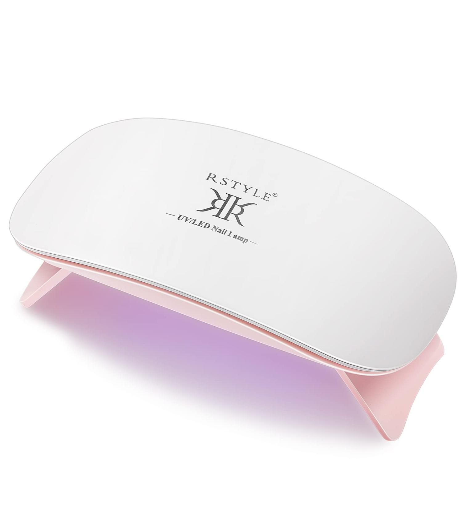 RSTYLE Mini UV LED Gel Nails Lamp - Portable 6W Pink Nail Dryer for All Nail Polishes - USB Powered - Buy Online on GoSupps.com