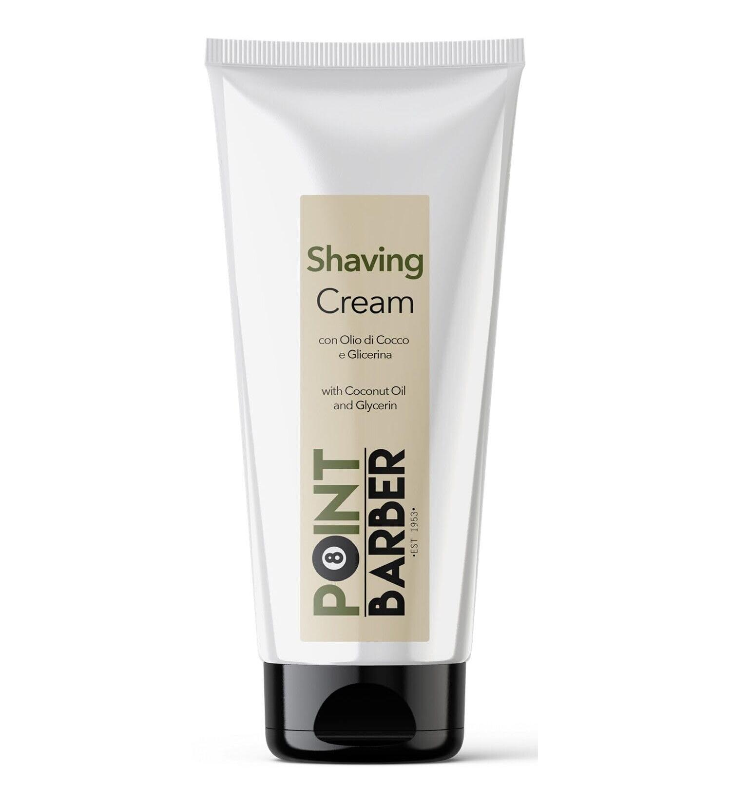 Point Barber - Shaving cream for shaving with glycerin 200ml - Farmagan