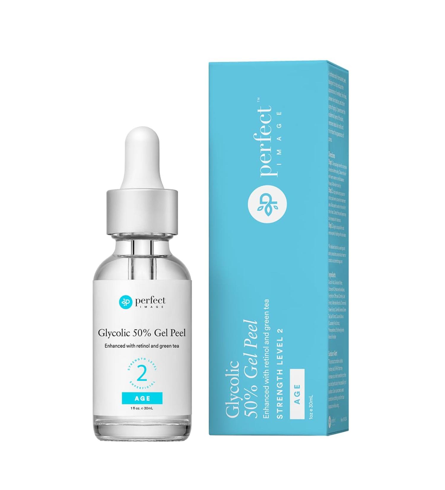 Glycolic Acid 50% Gel Peel - Enhanced with Retinol & Green Tea Extract (Professional Skin Peel)1 ounce 50% Strength - Buy Online on GoSupps.com