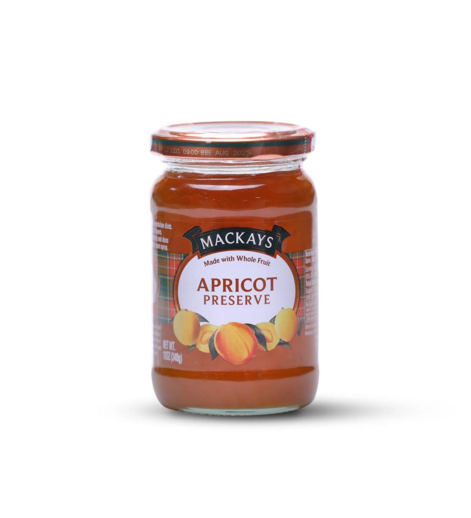 Mackays Apricot Jam 340g - Buy Online on GoSupps.com