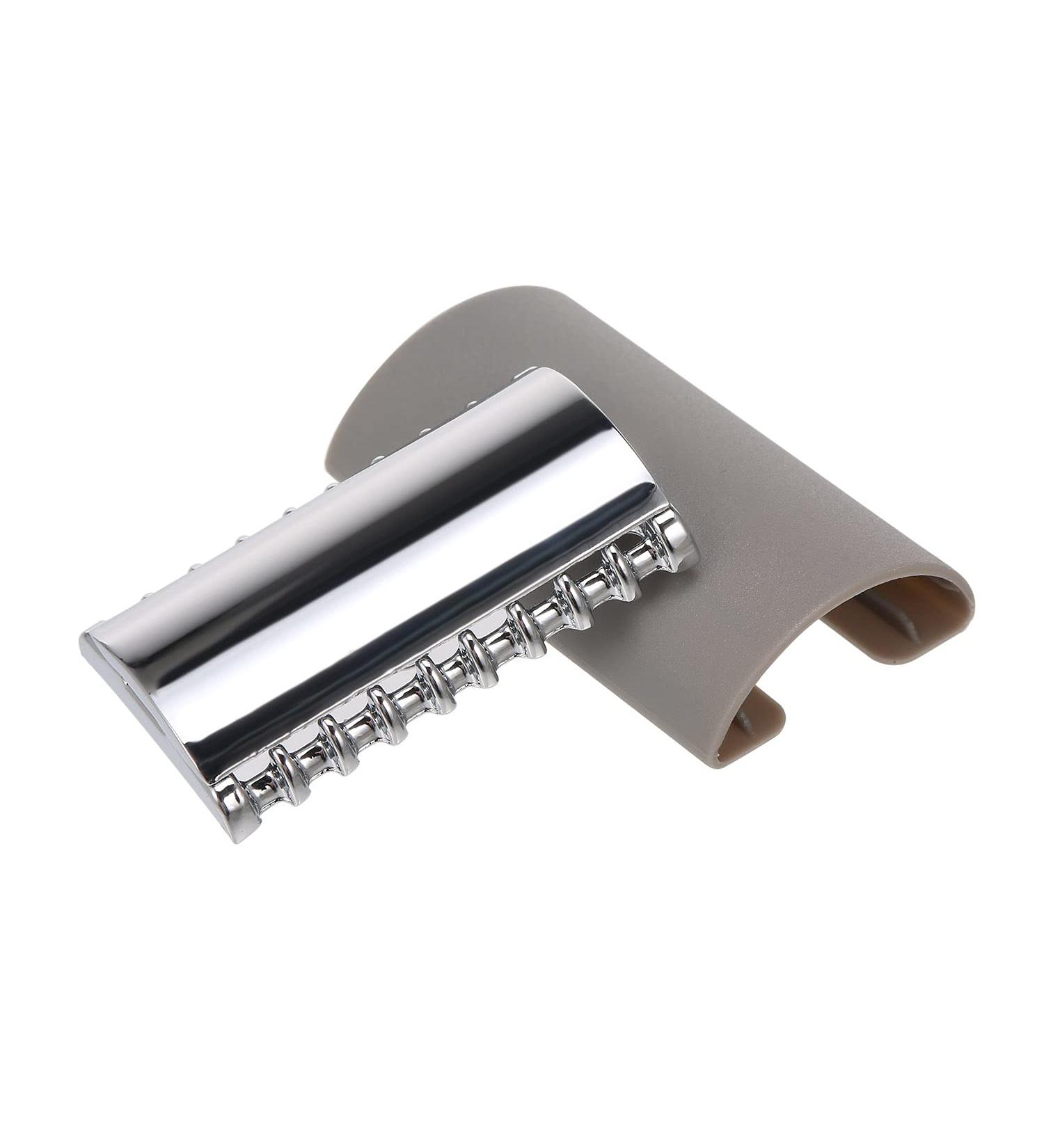 Daoco Double Edge Safety Razor | Stainless Steel Open Comb Men's Shaving Tool for Barbers & Home Use - Buy Online on GoSupps.com