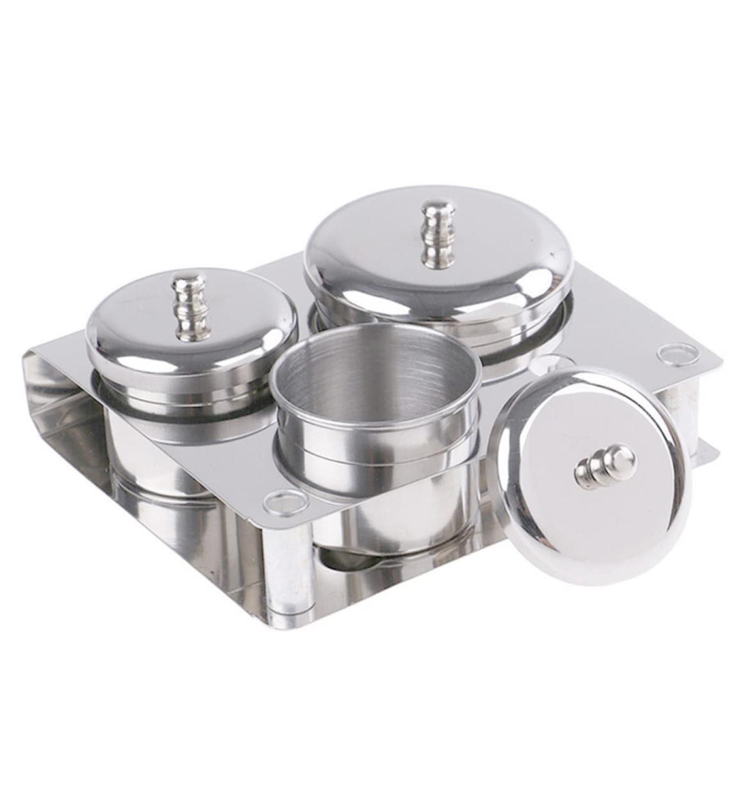 Manicure Container Liquid Powder Cup Crystal Tools Dispensing Container With Lid for Women - Buy Online on GoSupps.com