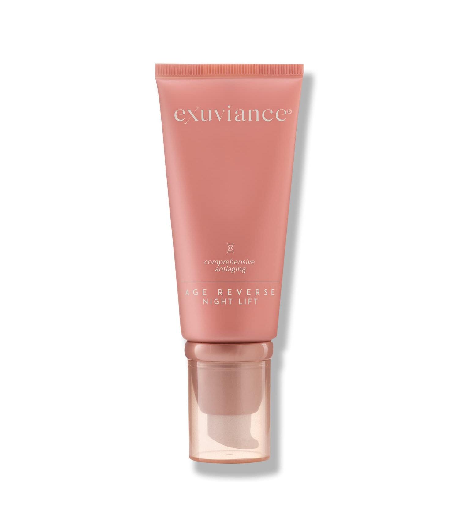 EXUVIANCE AGE REVERSE Night Lift Antiaging Face Cream 50g - AHA/PHA, Peptides, Multi-Antioxidants - Buy Online on GoSupps.com