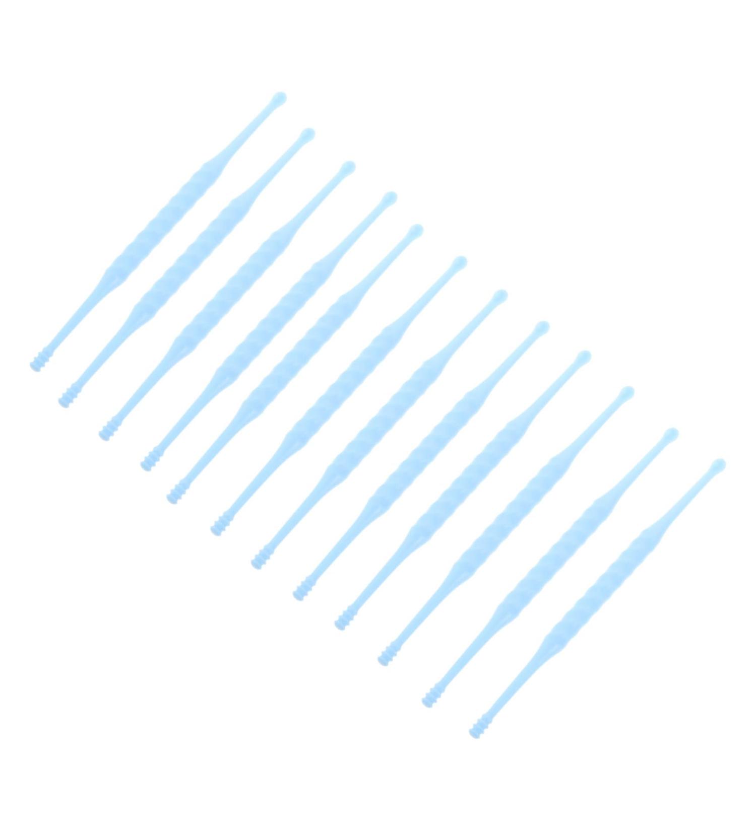 Hoement 12-Piece Disposable Plastic Set Wax Picker Tool for Gentle Cleaning Convenient and Effortless for Home and Travel Random Color - Buy Online on GoSupps.com