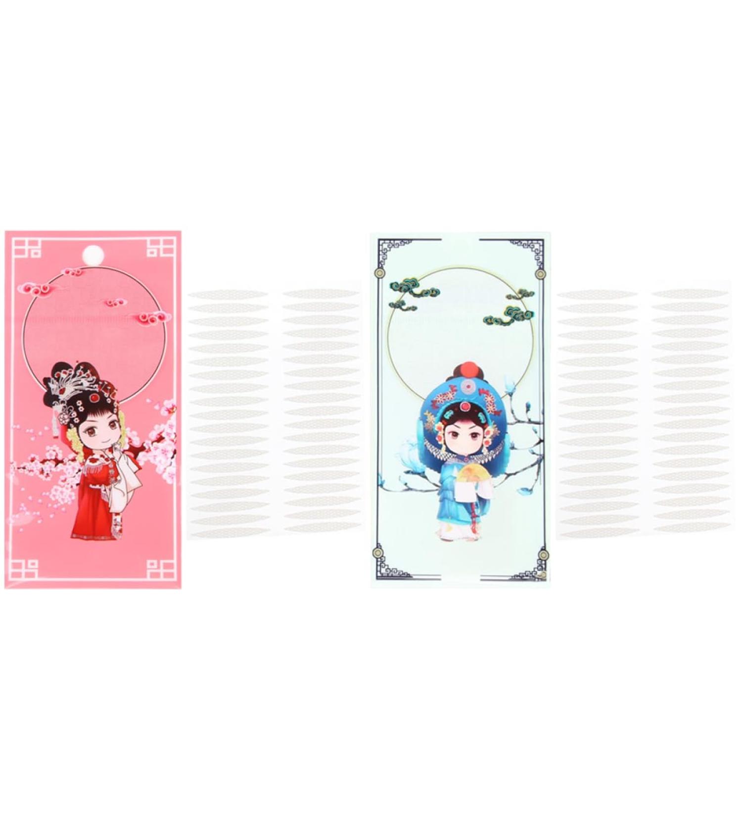 POPETPOP 2 Sets lifting belt Lifter big eyes single sided double sided eyelid tape eye lid tape for hooded eyes hooded eyelid lifter strips adhesive tape invisible double eyelid stickers - Buy Online on GoSupps.com