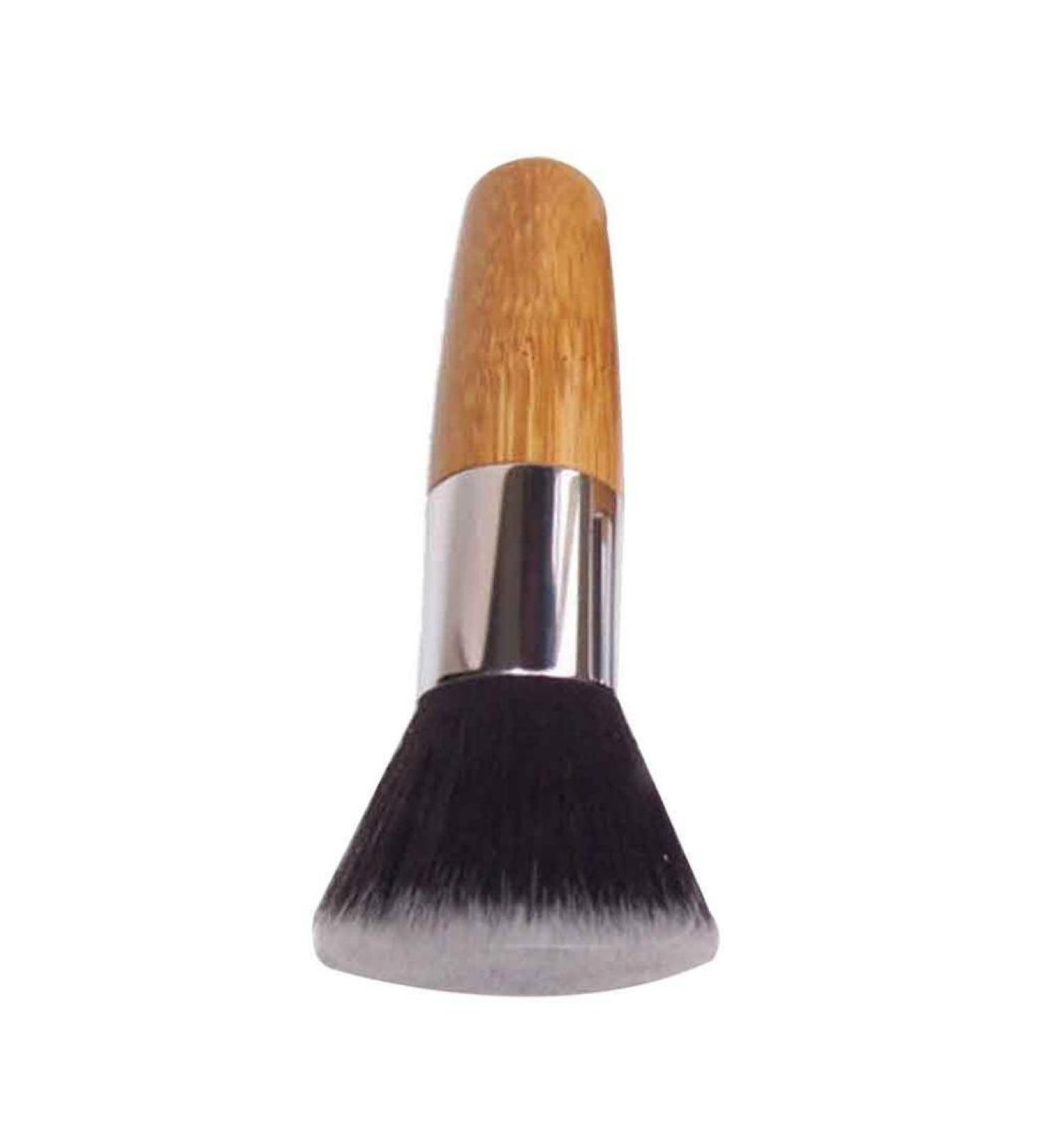 Wood Handle Big Head Shape Head Foundation Powder Cosmetic Make Up Brush Tool - Buy Online on GoSupps.com