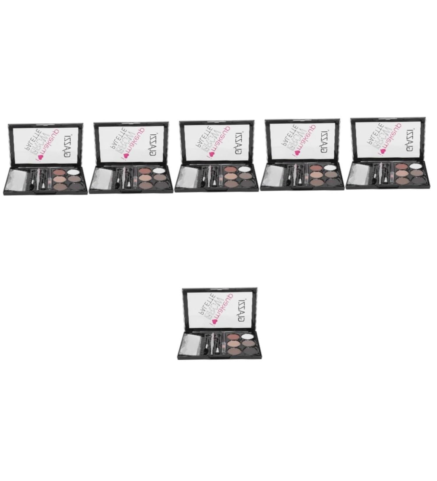 NOLITOY 6 Sets Eyebrow Powder Set Eyebrow Brush Eyebrow Filler Lit Multifunctional Cosmetic Accessory Makeup - Buy Online on GoSupps.com