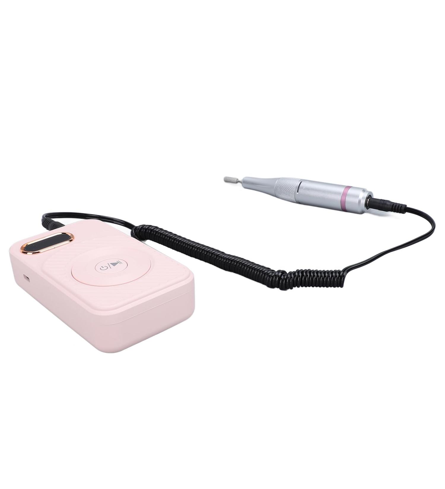 Electric Nail File Set Nail Grinder with Built-in Lithium-ion Battery Low Noise for Home - Buy Online on GoSupps.com