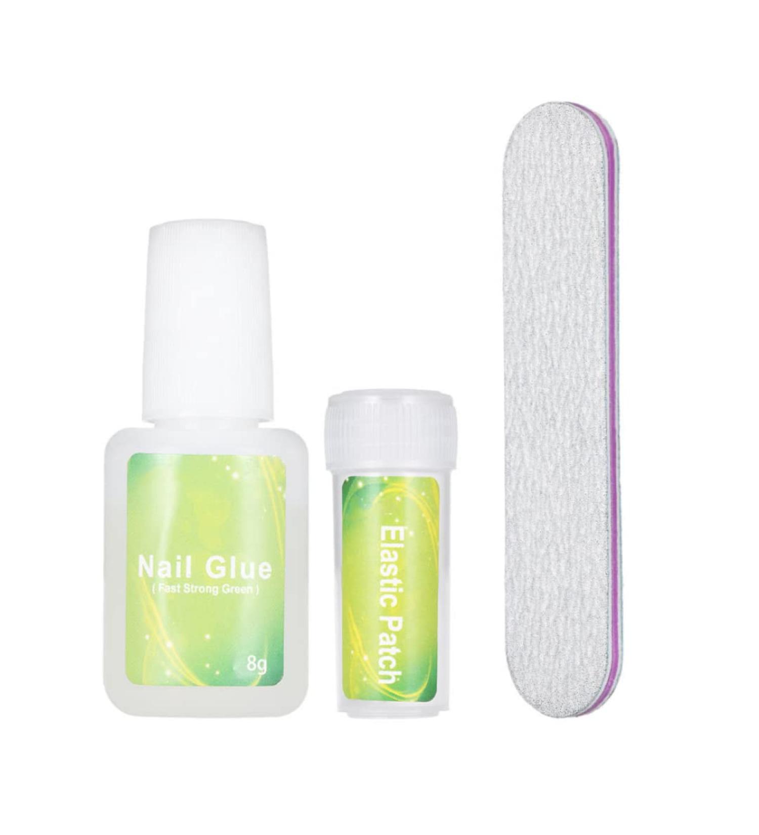 Ingrown Toenail Correction Kit Ingrown Toenail Patch Correction Kit Elastic Toe Nail Straightener Patch with Nail File Glue - Buy Online on GoSupps.com