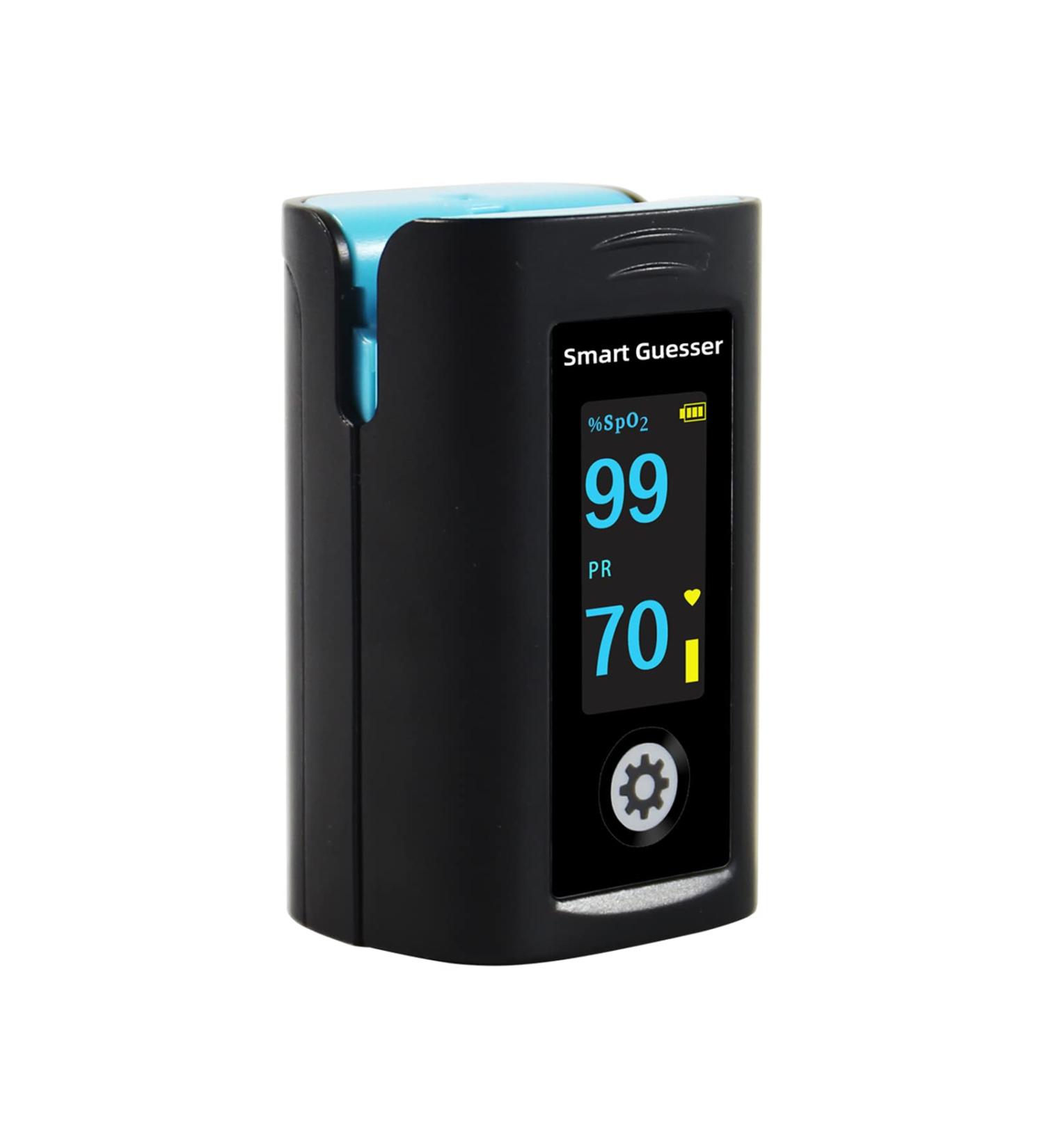 Buy Pulse Oximeter Fingertip - Accurate Oxygen Meter with OLED Screen AAA Batteries & Protective Bag - International Shipping Available - Buy Online on GoSupps.com