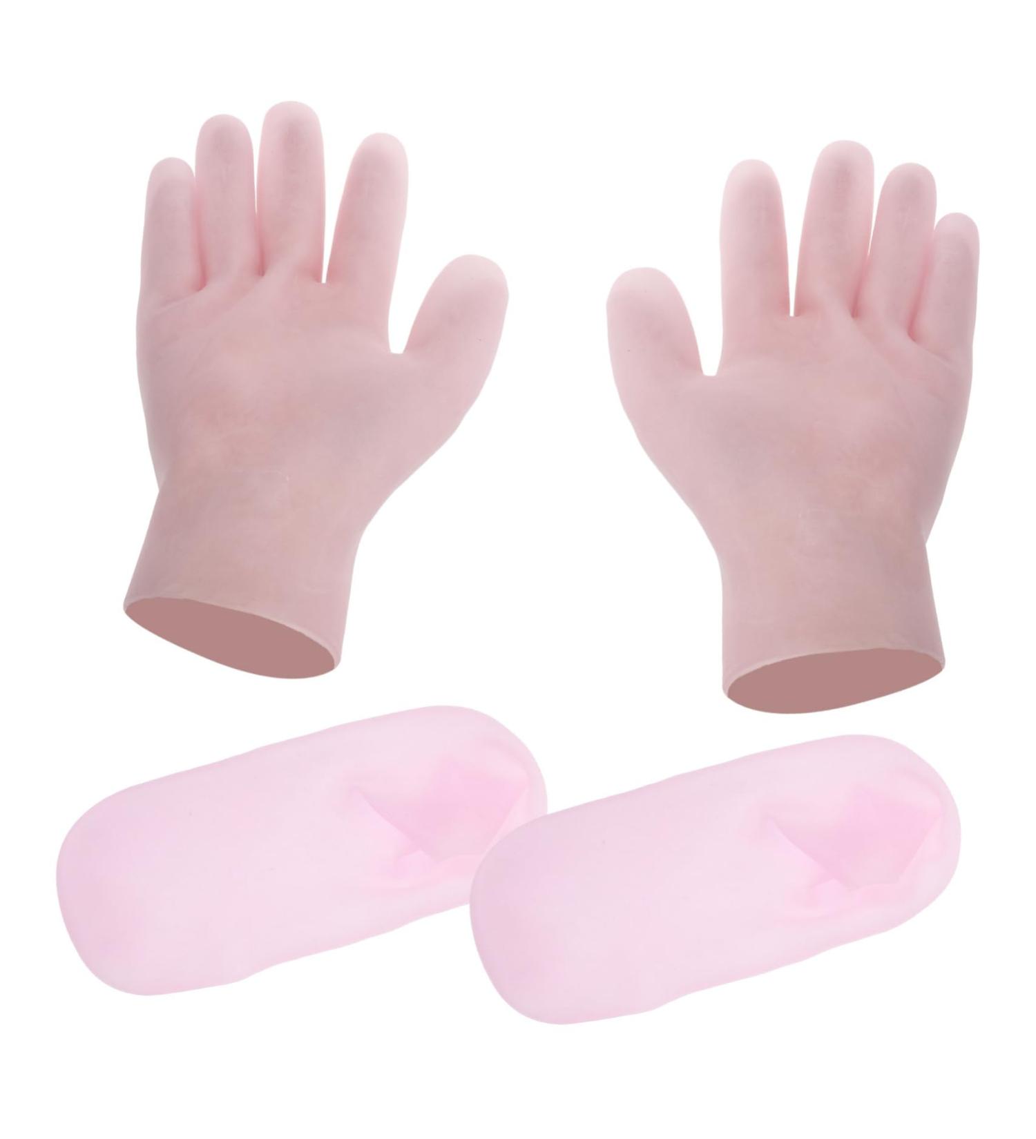 Beatifufu 1 Set Waterproof Sun Protection Gloves Women Gloves for Dry Hand Dry Hand Gloves Hand Moisturizing Gloves Moisturizing Socks Moisturizing Gloves and Socks Moisturizer Gloves - Buy Online on GoSupps.com