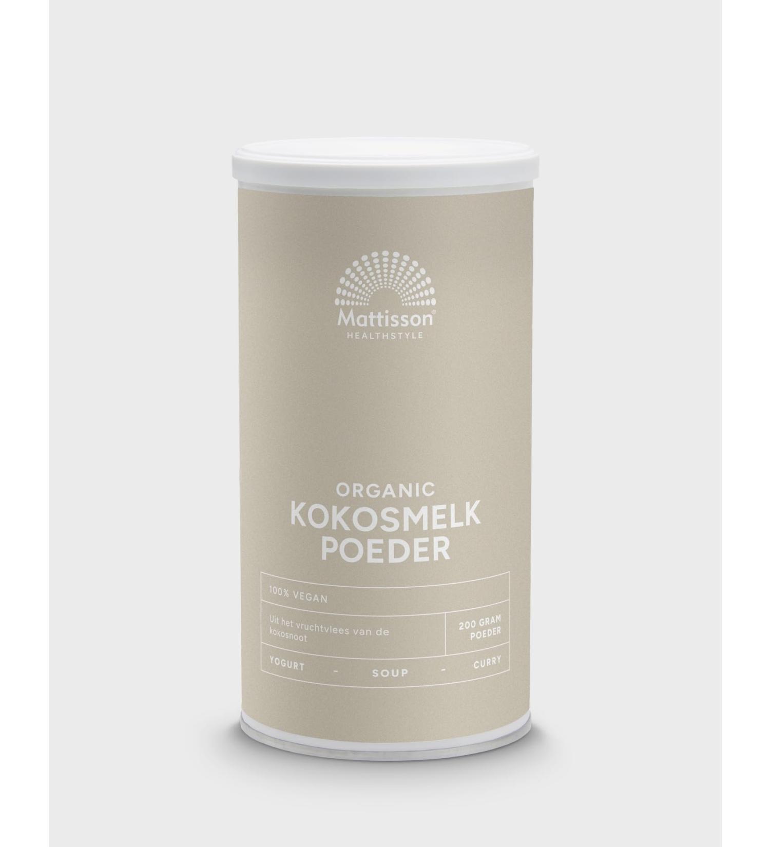 Mattisson Organic Coconut Milk powder 200 g